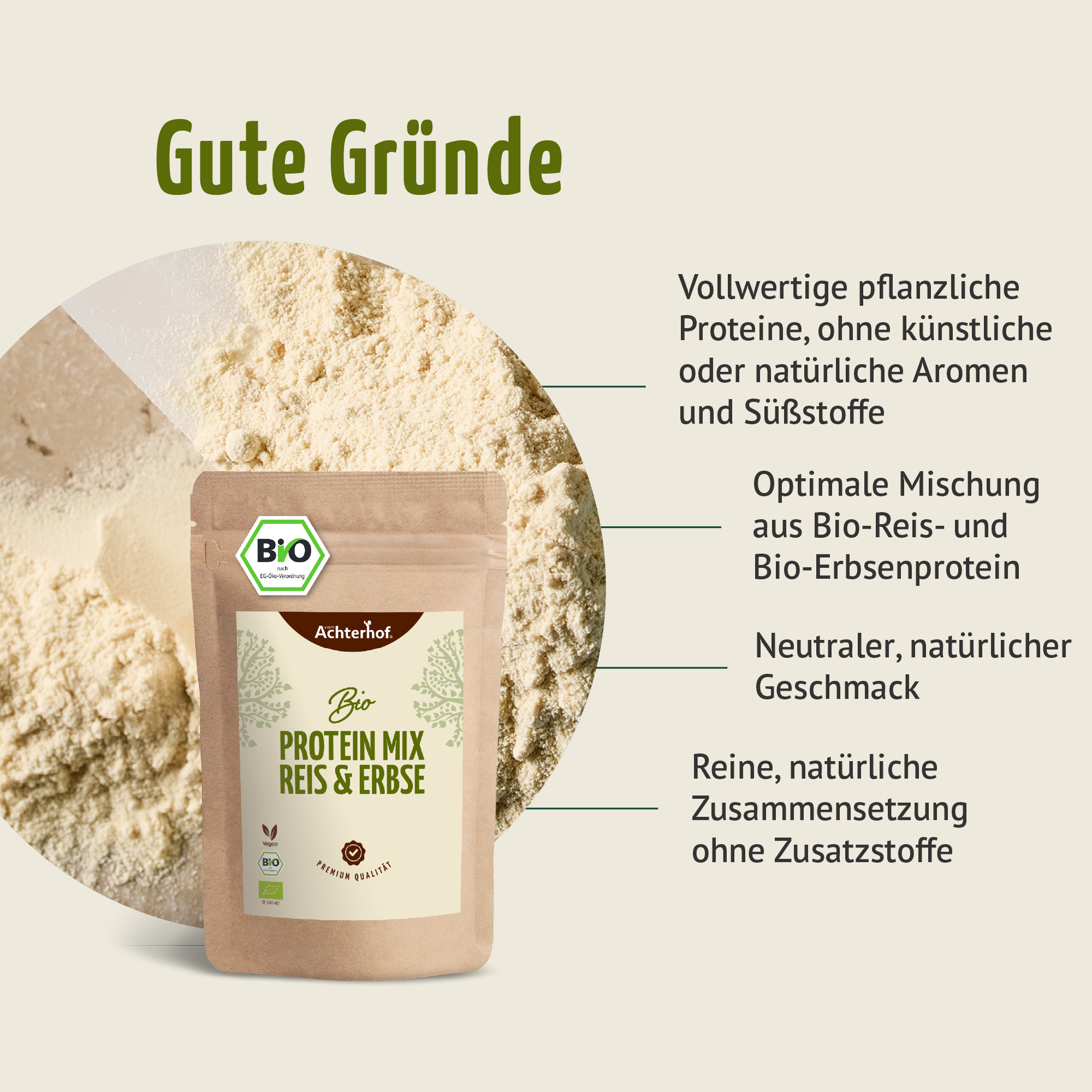 Bio Protein Basis Mix Reis & Erbse (500g)