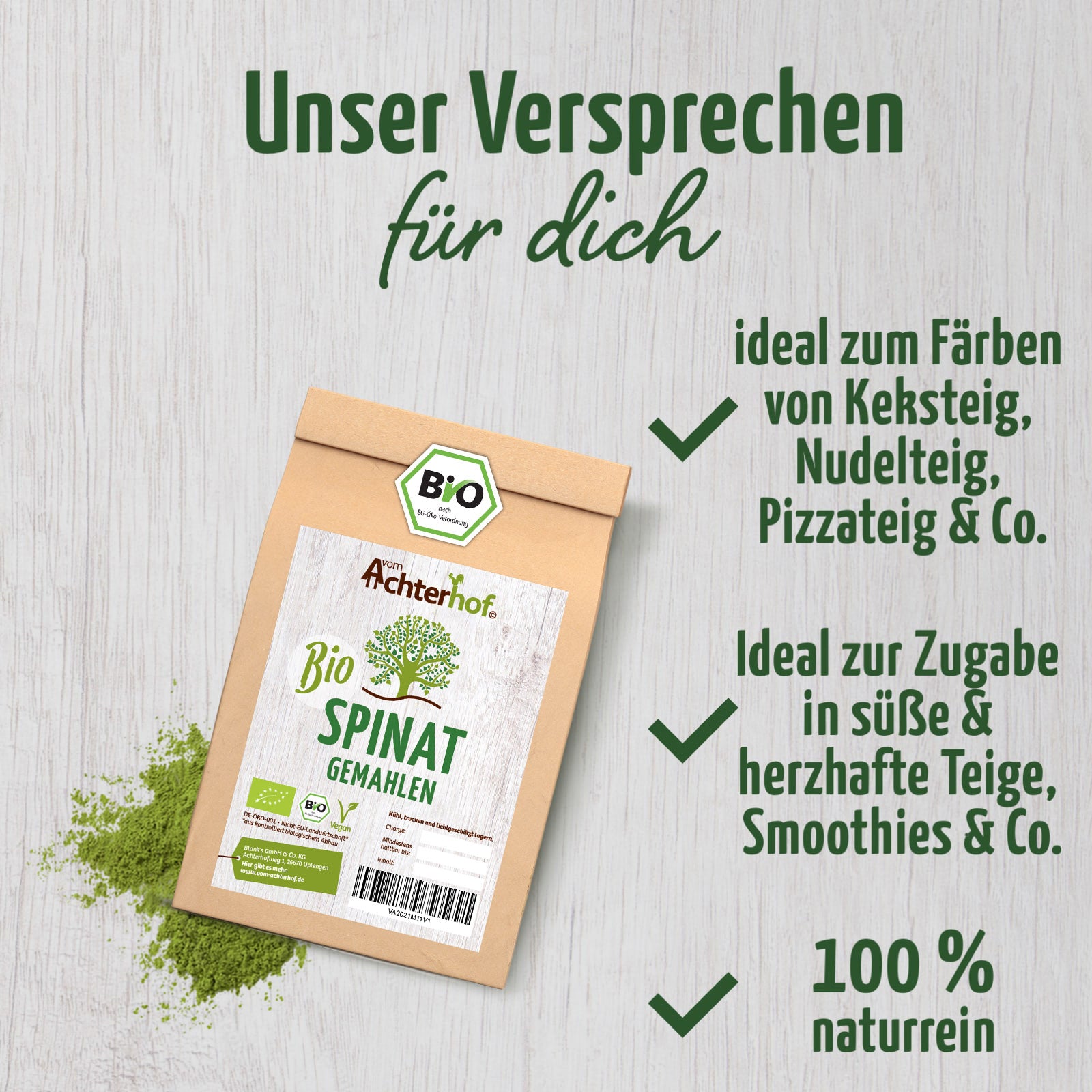 Grüner Smoothie Bio Set