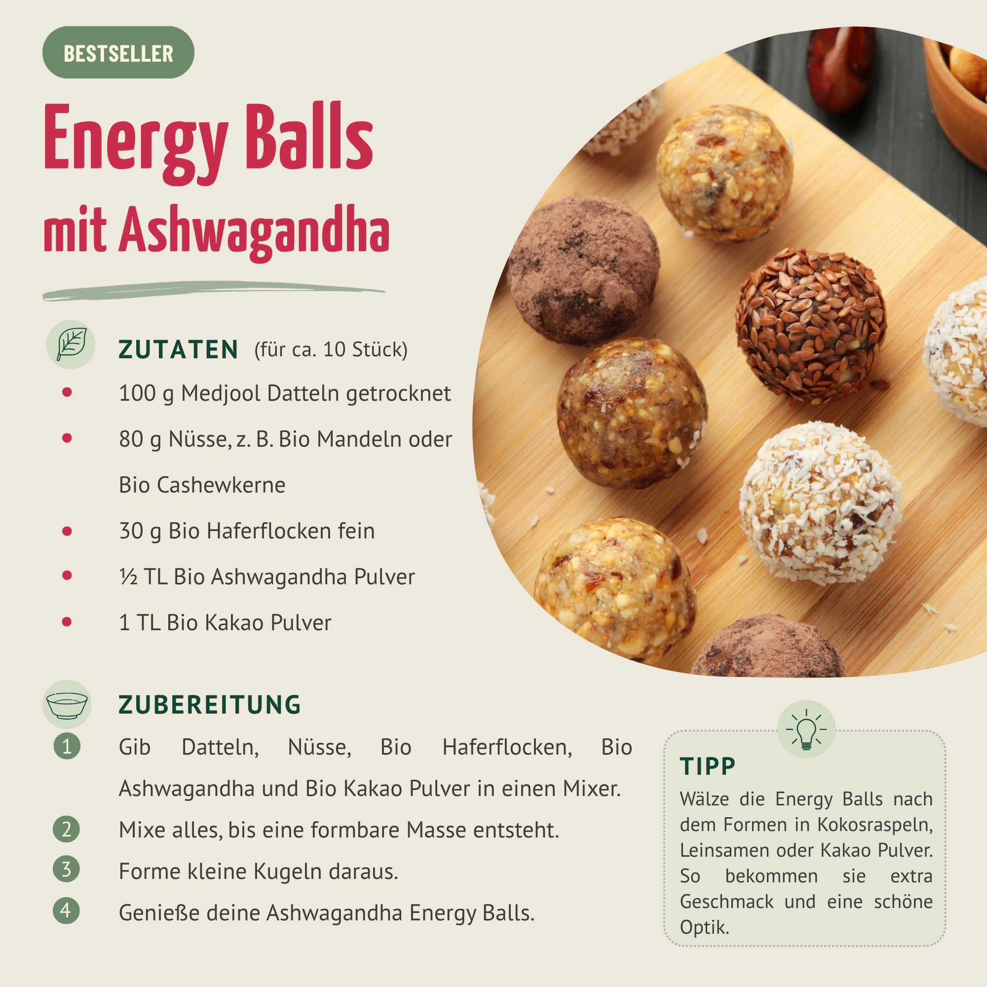 Ashwagandha Pulver Bio (250g)