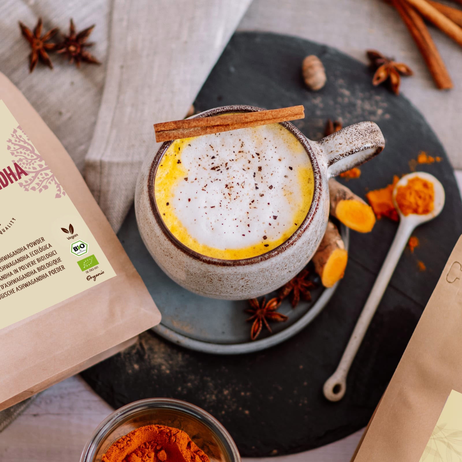 Ashwagandha Pulver Bio (500g)