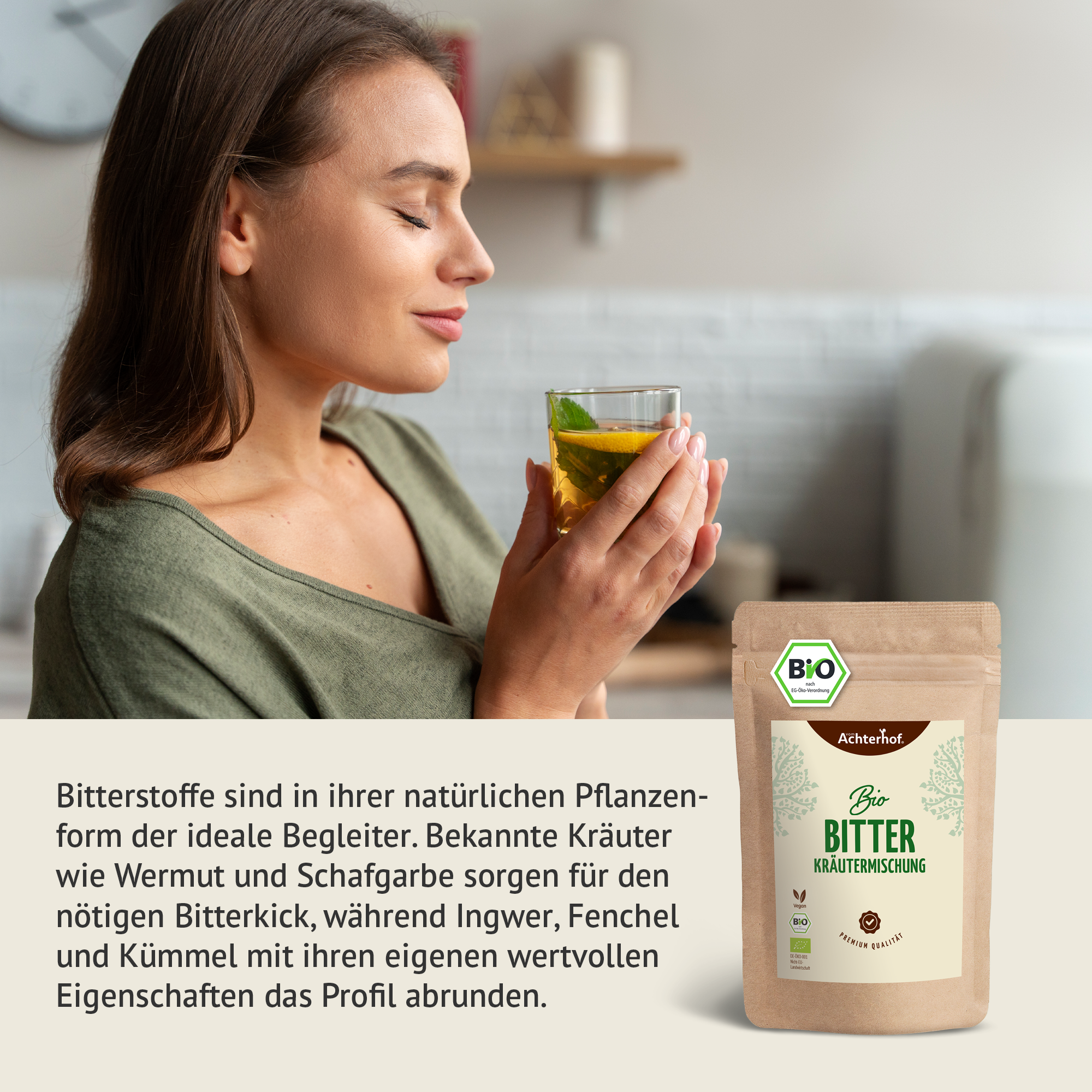Bio Bitter Kräutermischung gemahlen (100g)
