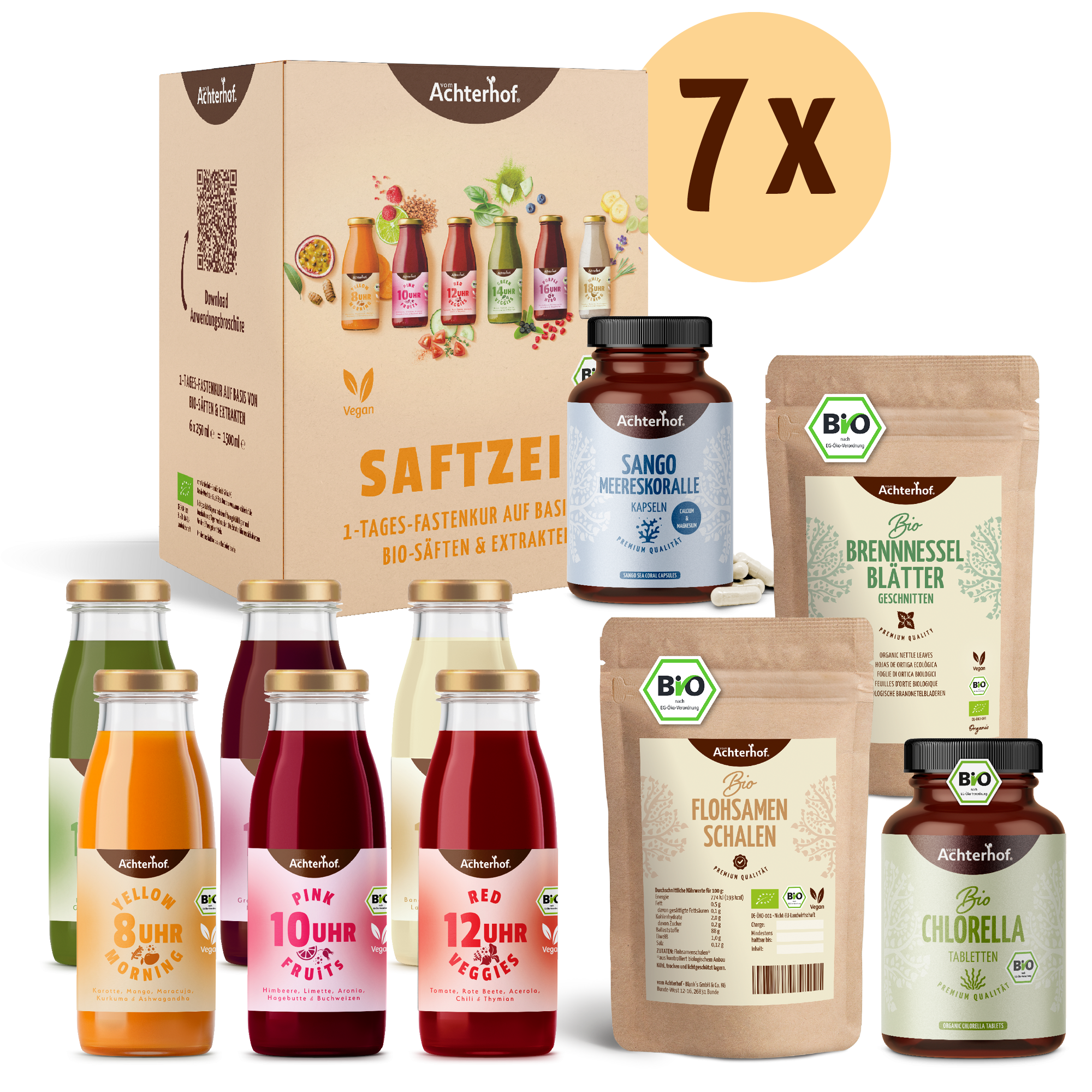 Saftzeit Fastenpaket Deluxe