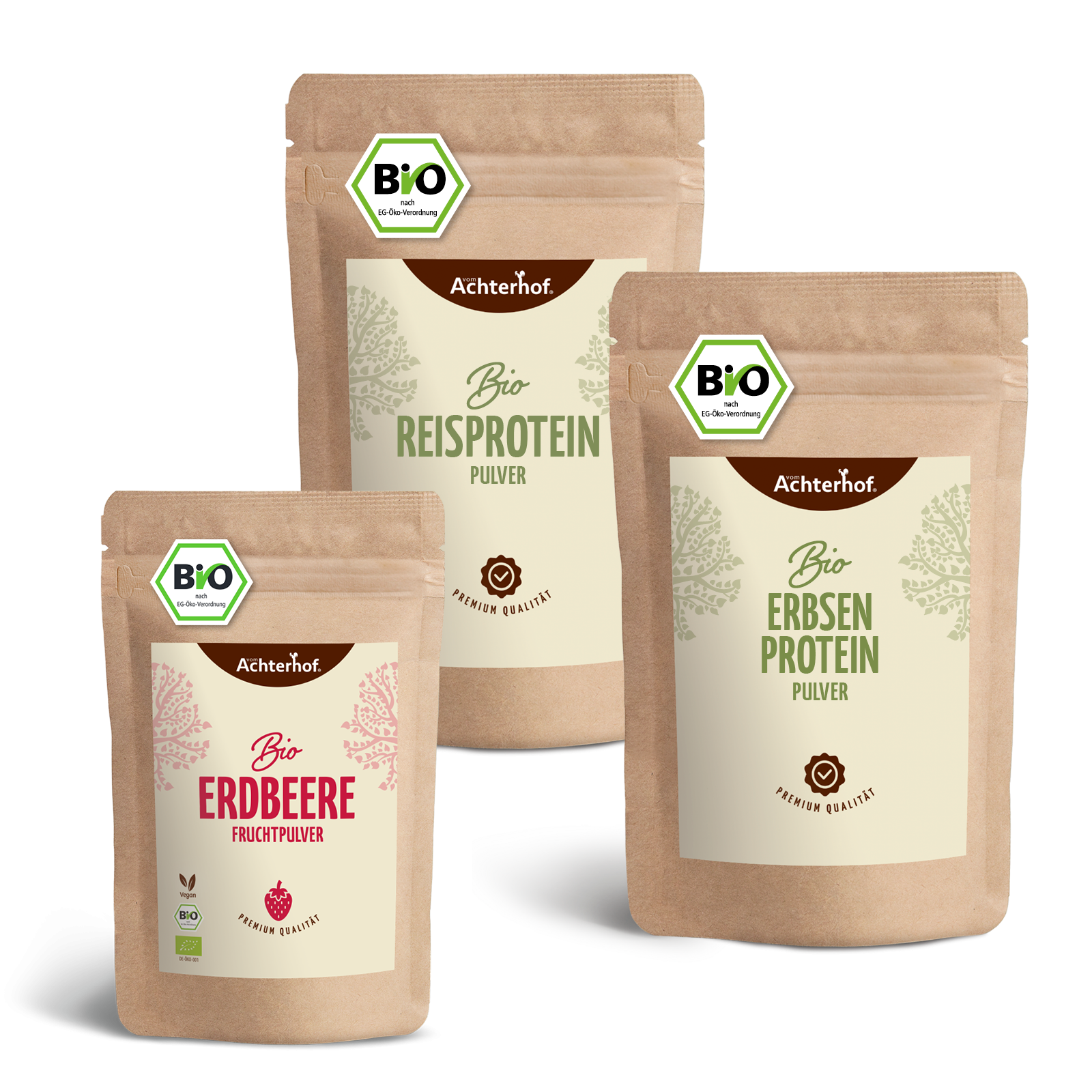 Bio Erdbeer Protein Shake Set