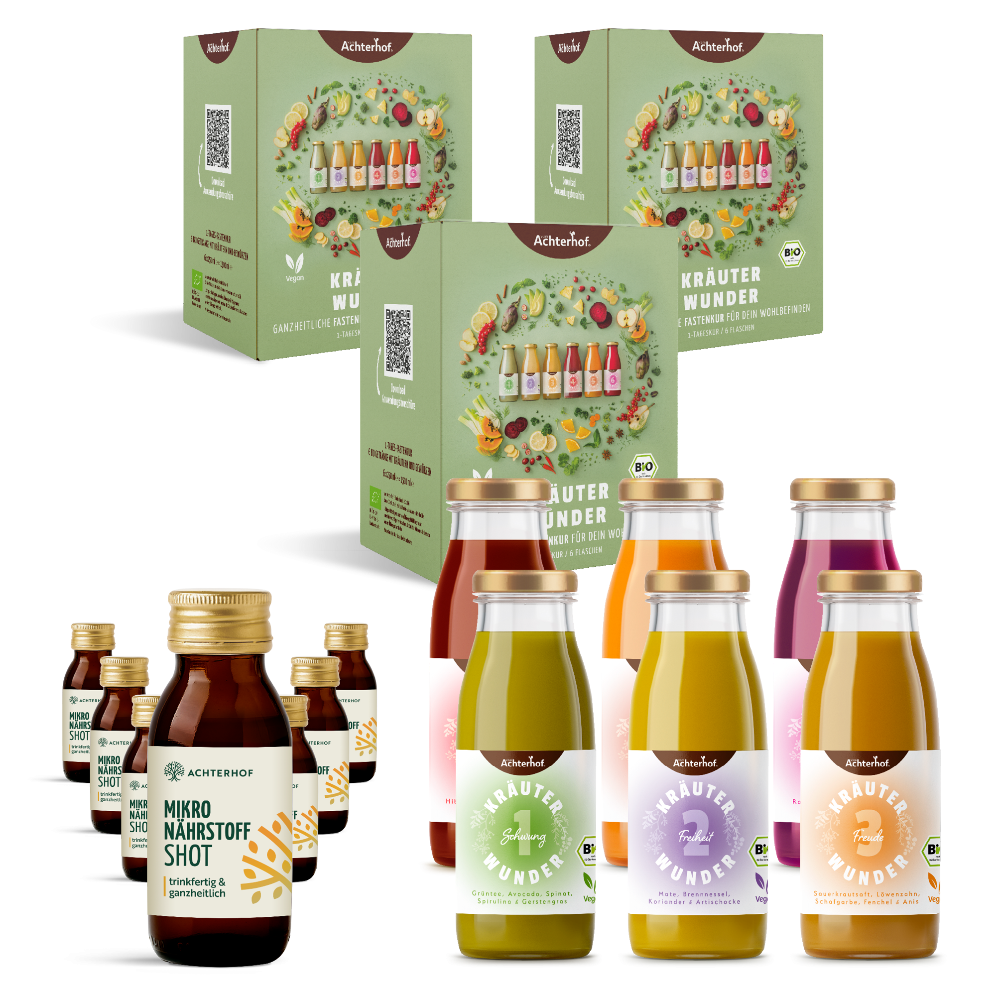 Kräuterwunder & Mikronährstoffe Fastenpaket