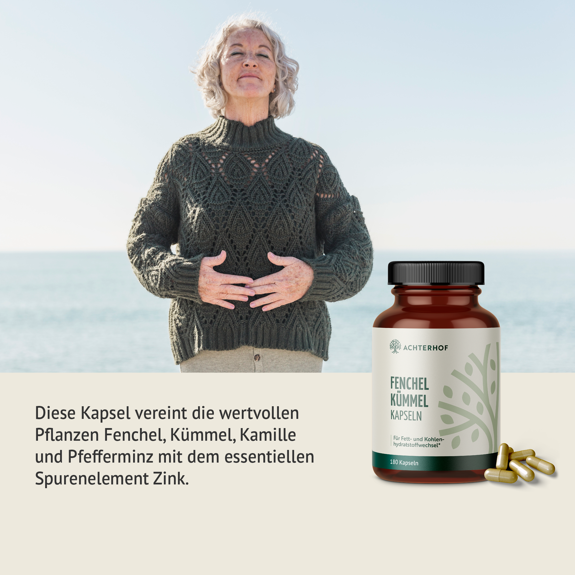 Fenchel Kümmel Kapseln (180 Kapseln)