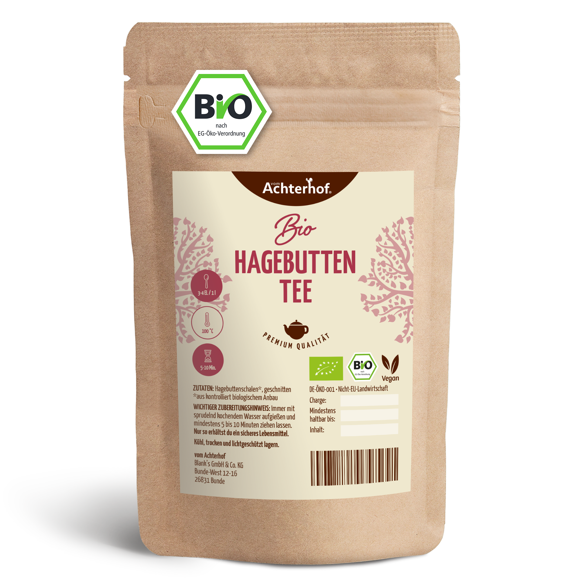 Hagebuttentee Bio (250g)