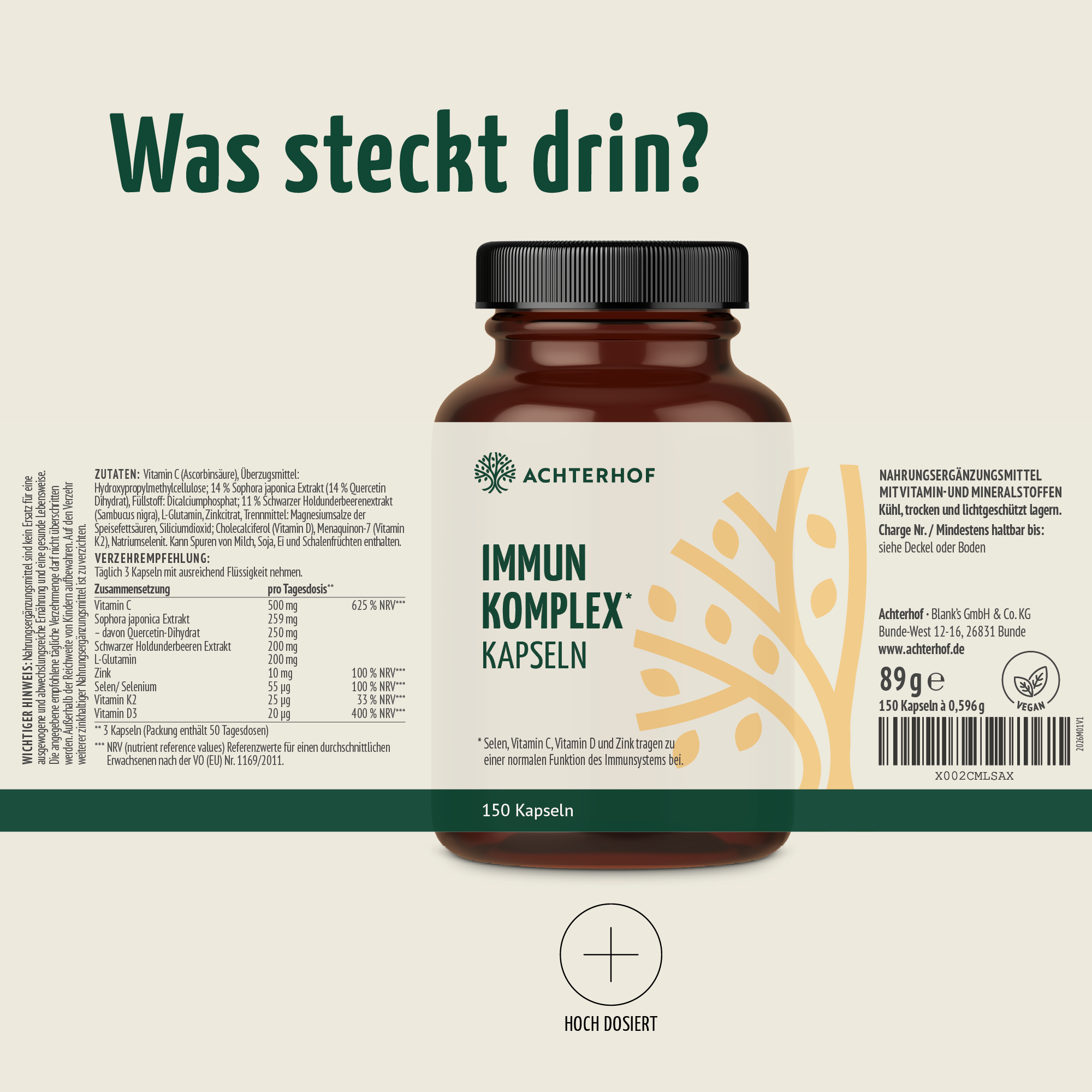 Immun Komplex Kapseln (150 Kapseln)