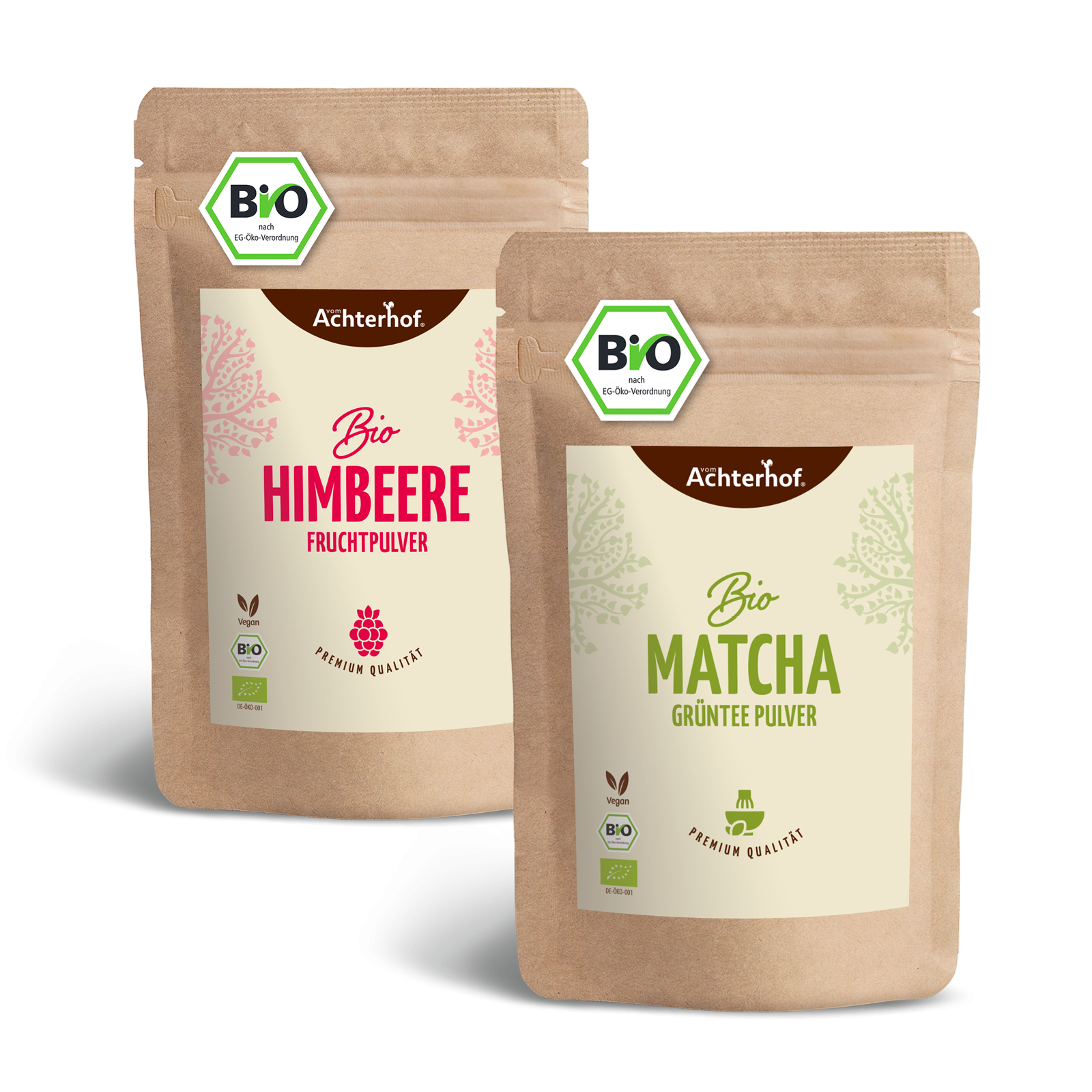 Bio Raspberry Matcha Set