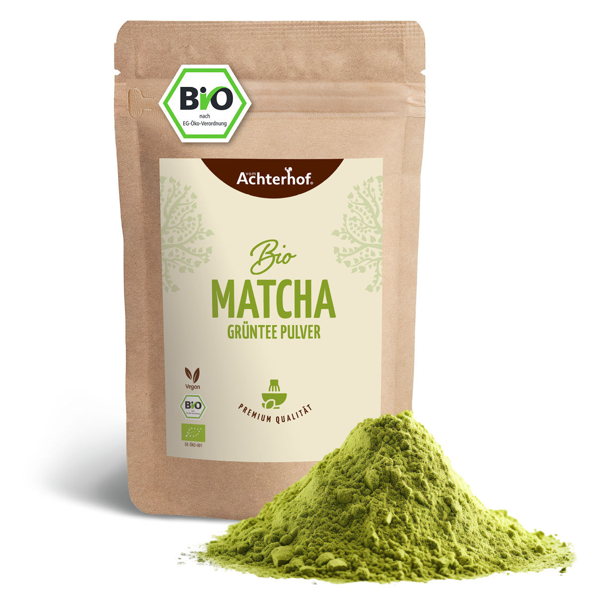 Bio Matcha Grüntee Pulver (100g)
