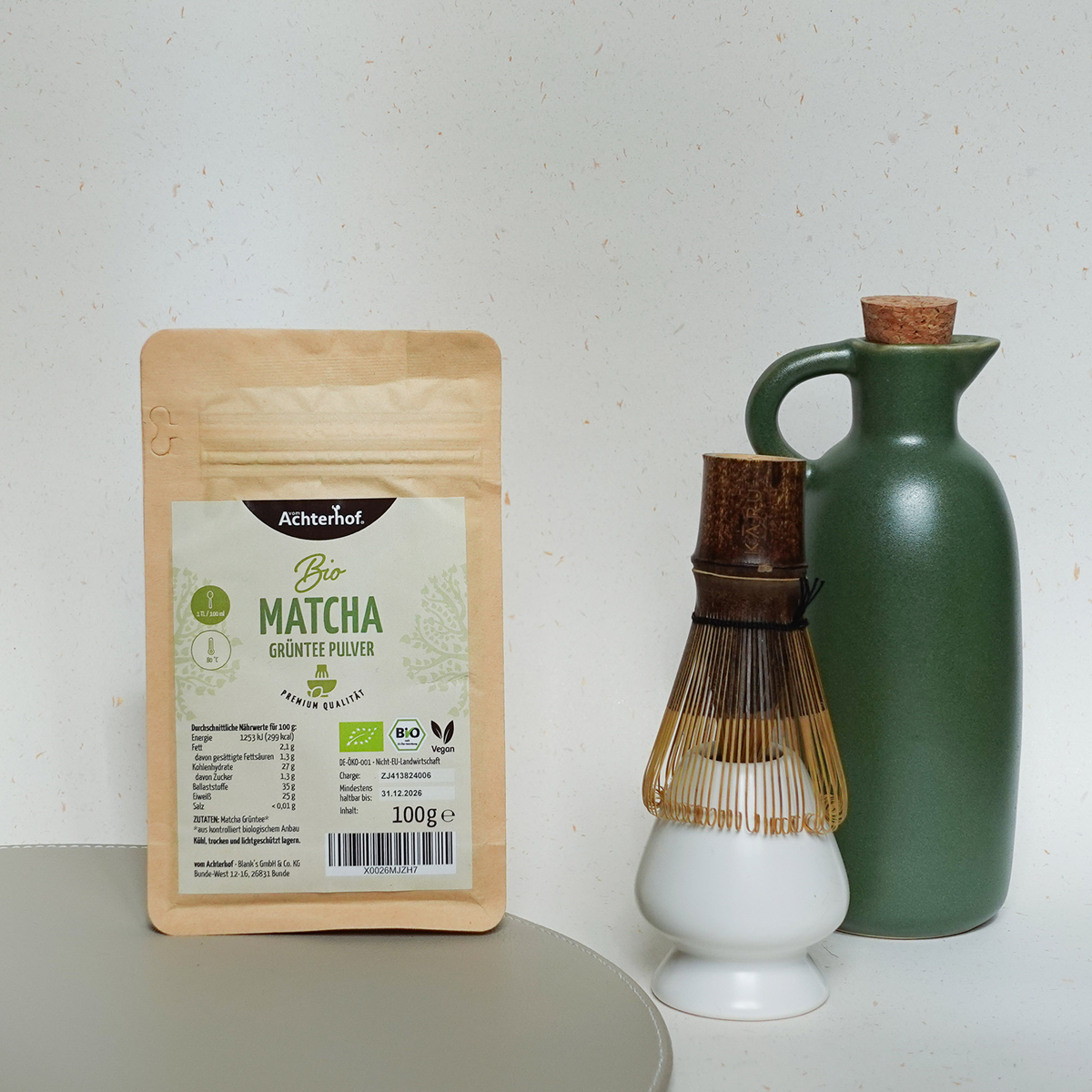 Bio Matcha Grüntee Pulver (250g)