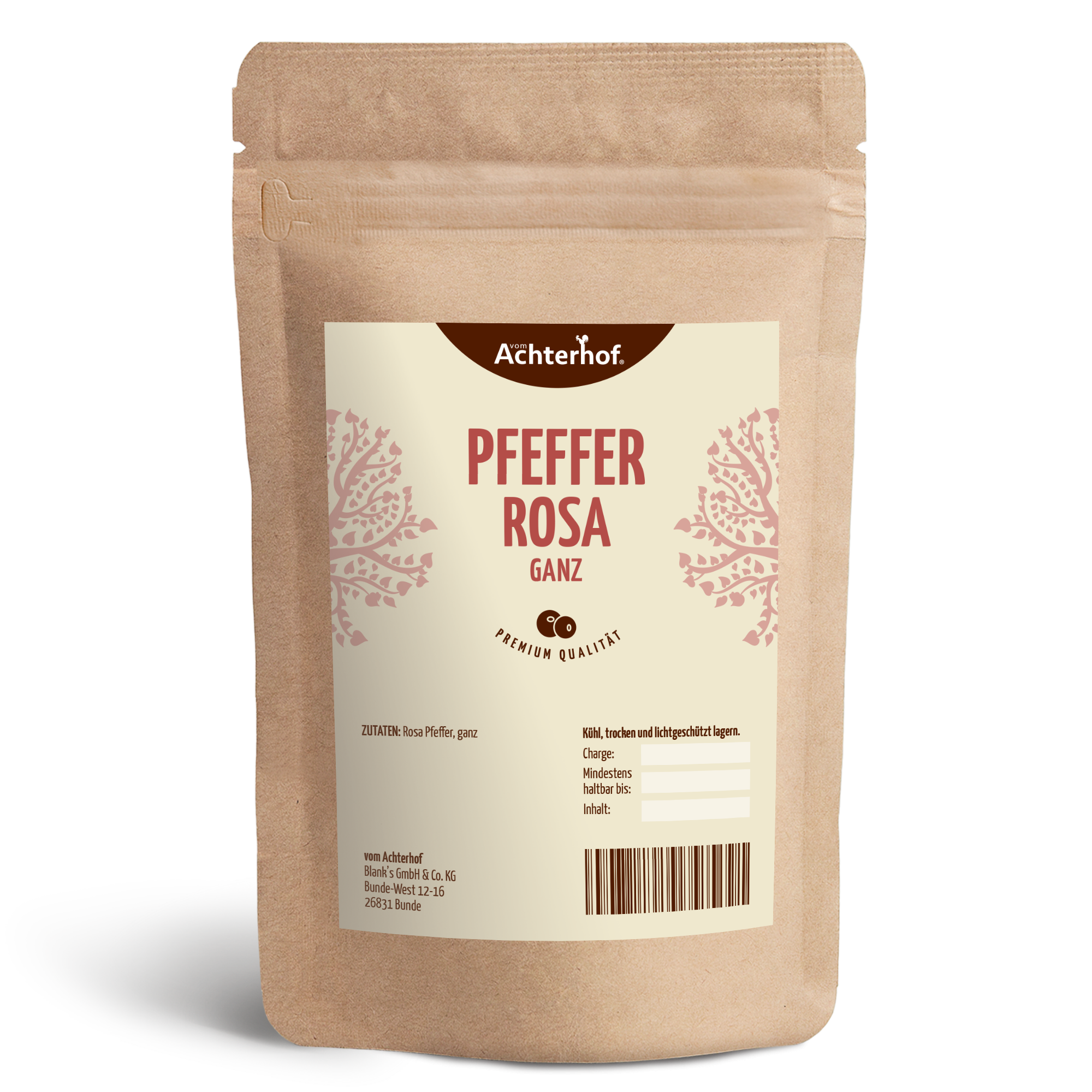 Pfeffer rosa ganz (250g)