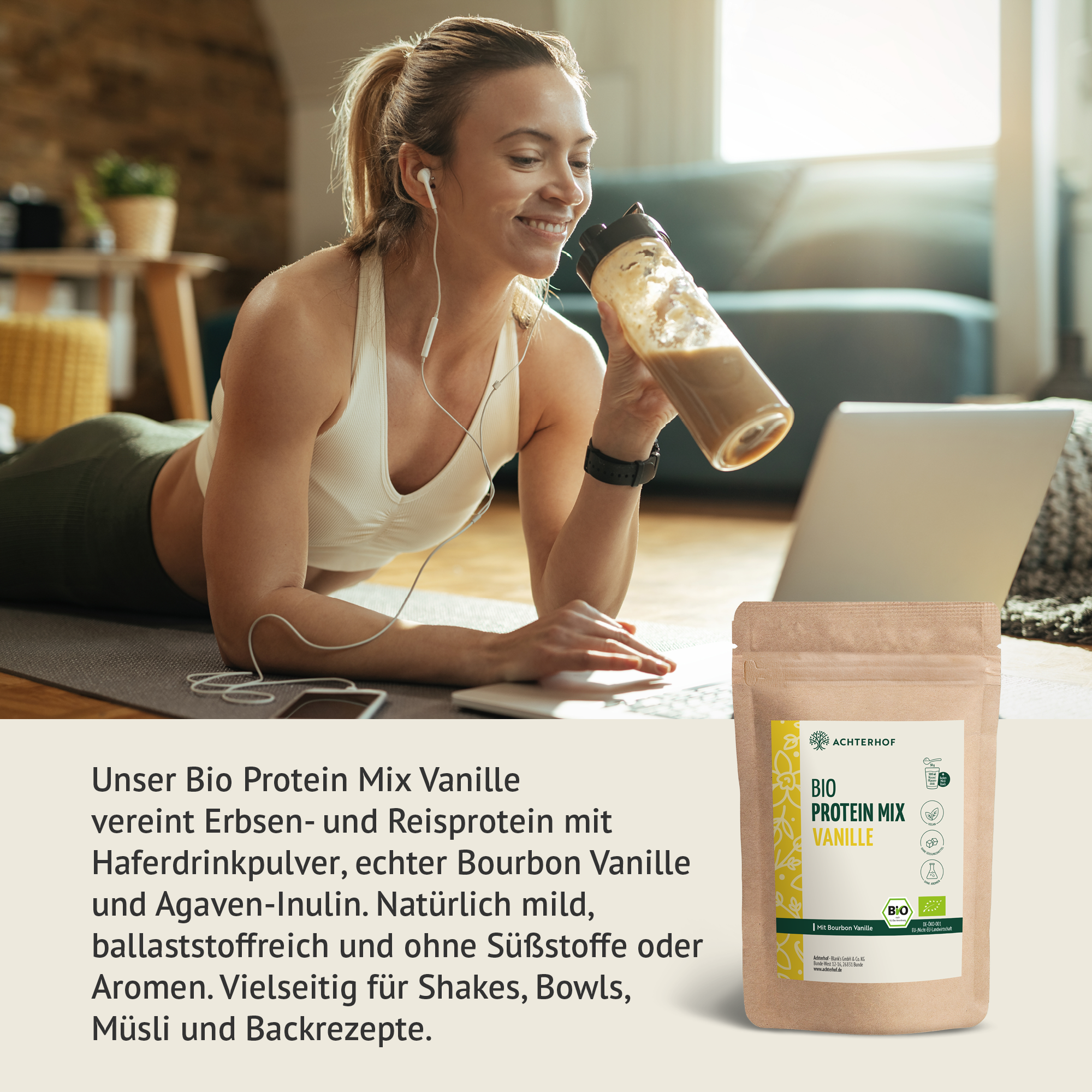 Bio Protein Mix Vanille (500g)