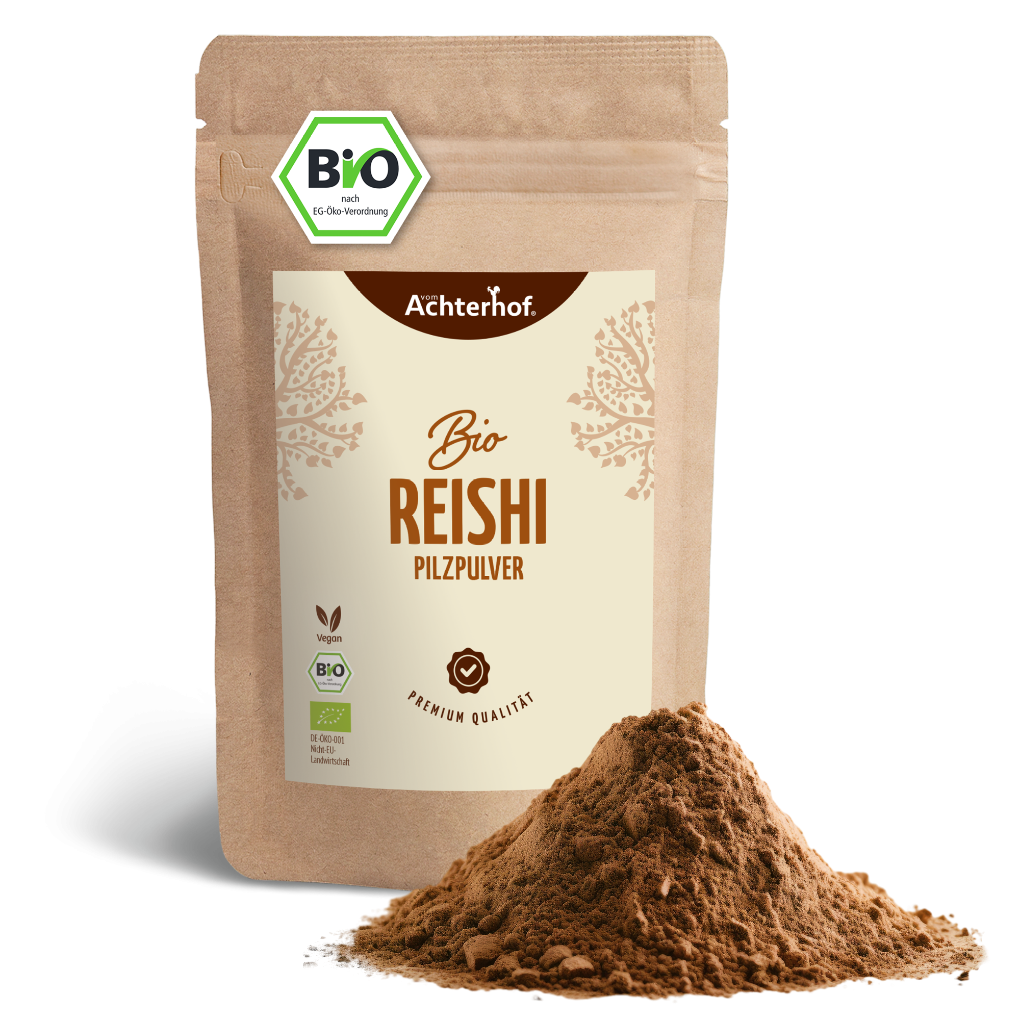 Bio Reishi Pilzpulver (250g)