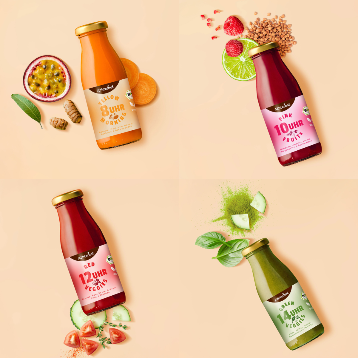 Saftzeit Bio Fastenkur 5+1 Tag gratis