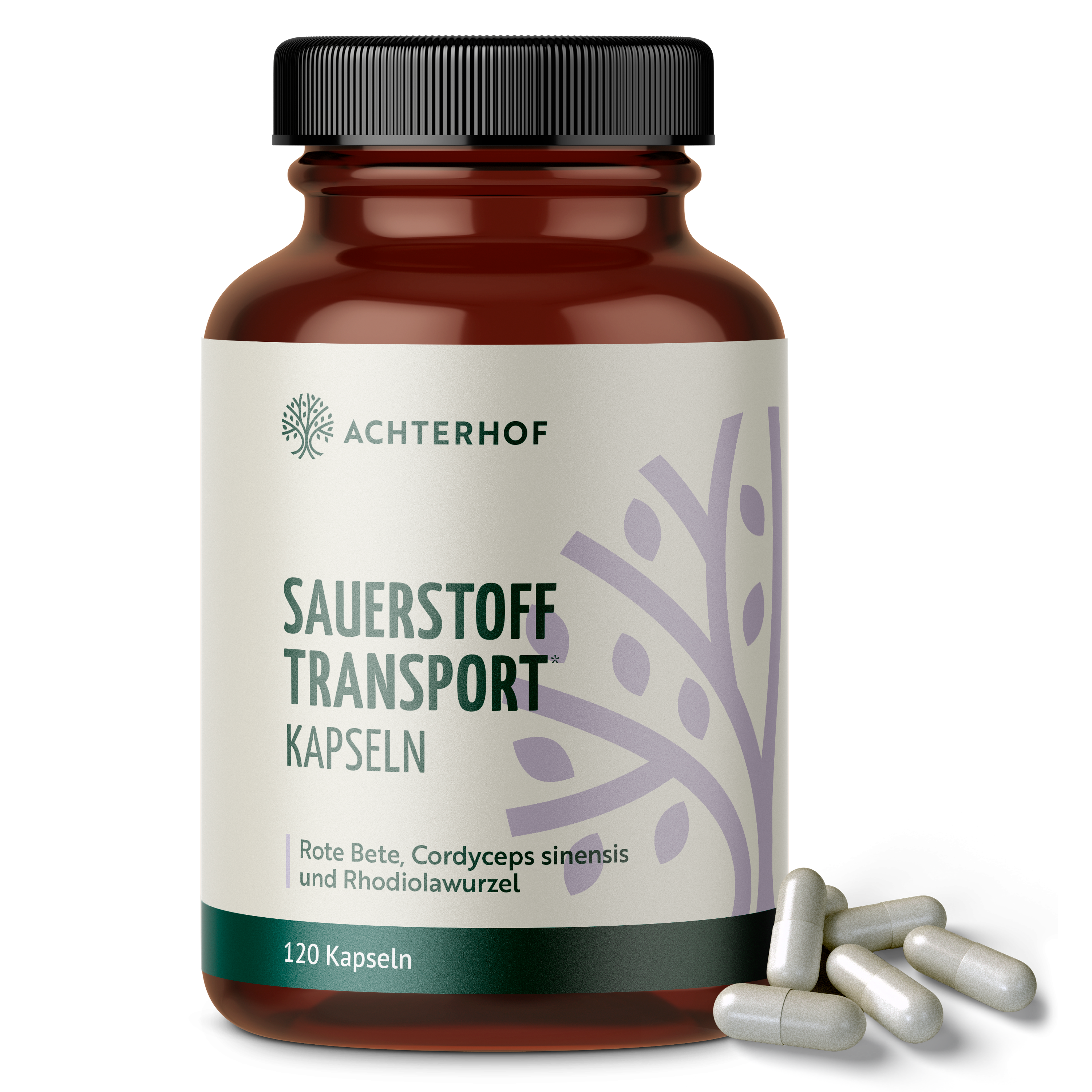 Sauerstoff Transport Kapseln (120 Kapseln)