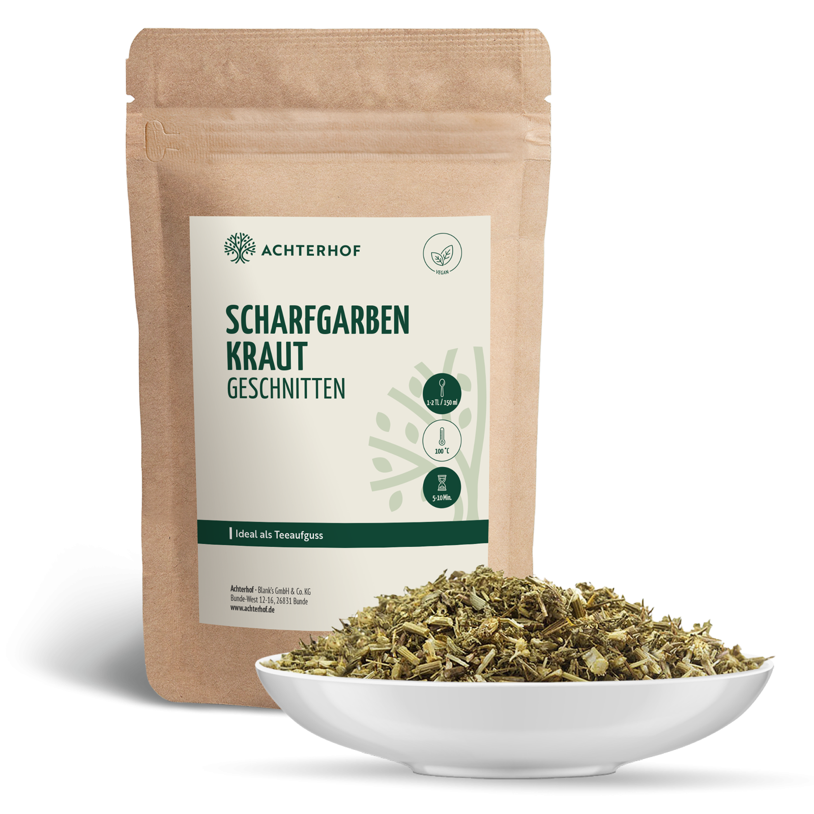 Schafgarbenkraut geschnitten (1000g)