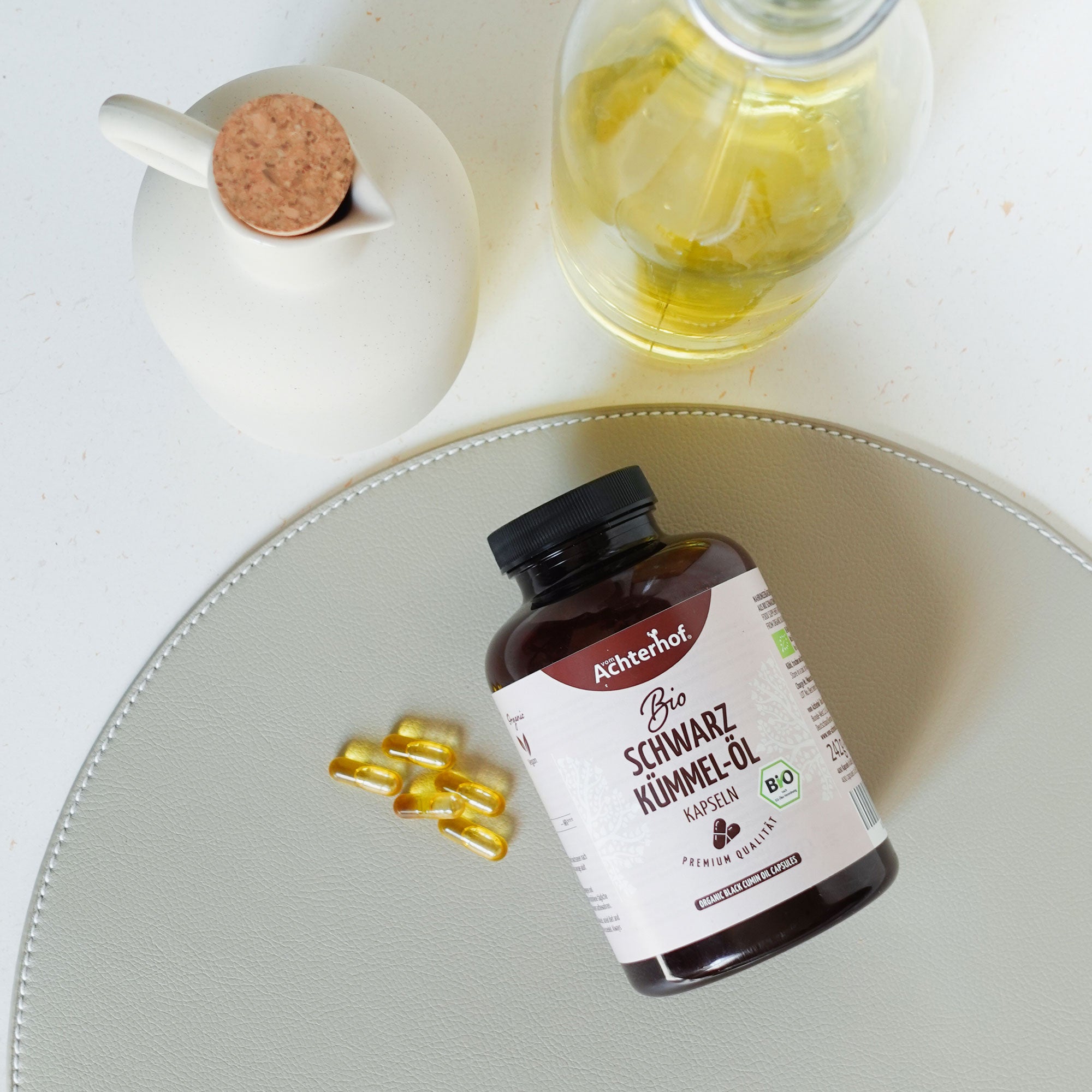 Bio Schwarzkümmel-Öl Kapseln (220 Kapseln)