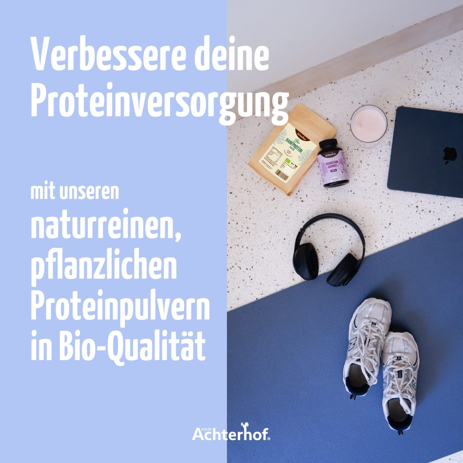 Hanfprotein Pulver Bio (1000g)