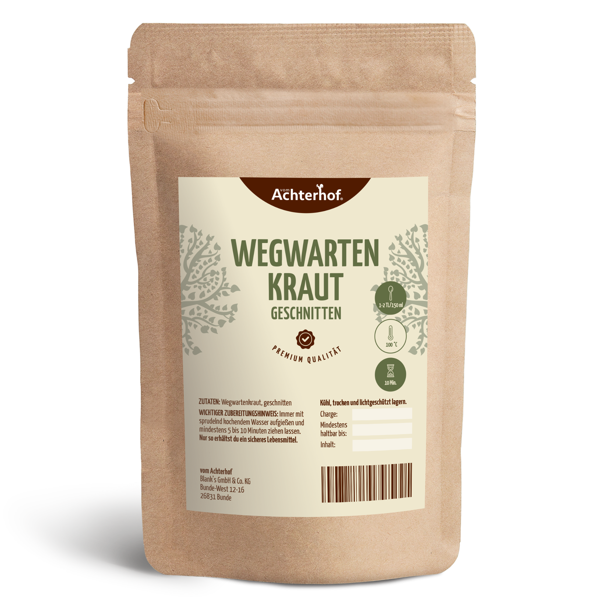 Wegwartenkraut geschnitten (500g)