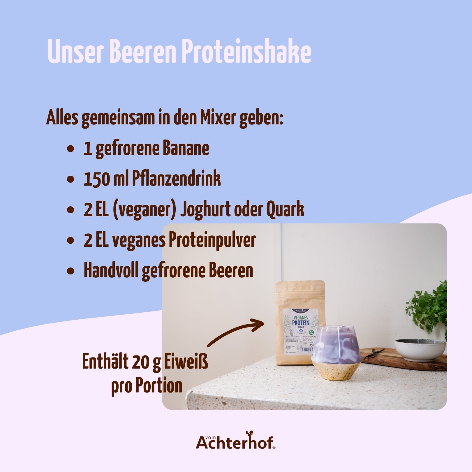 Veganes Proteinpulver (250g)