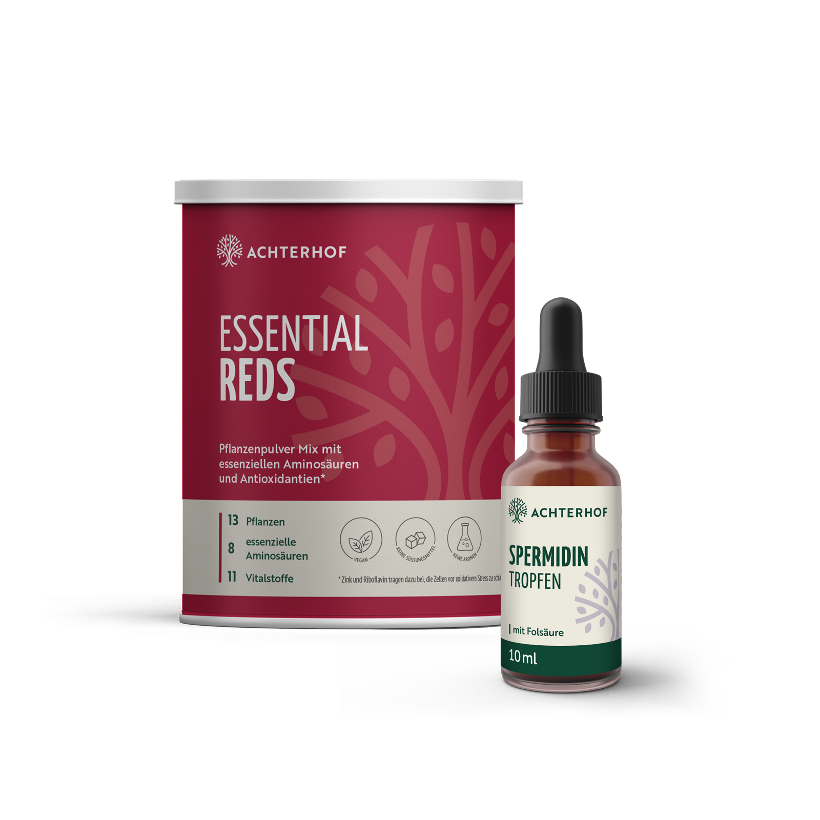 Essential Reds & Spermidin Tropfen Set