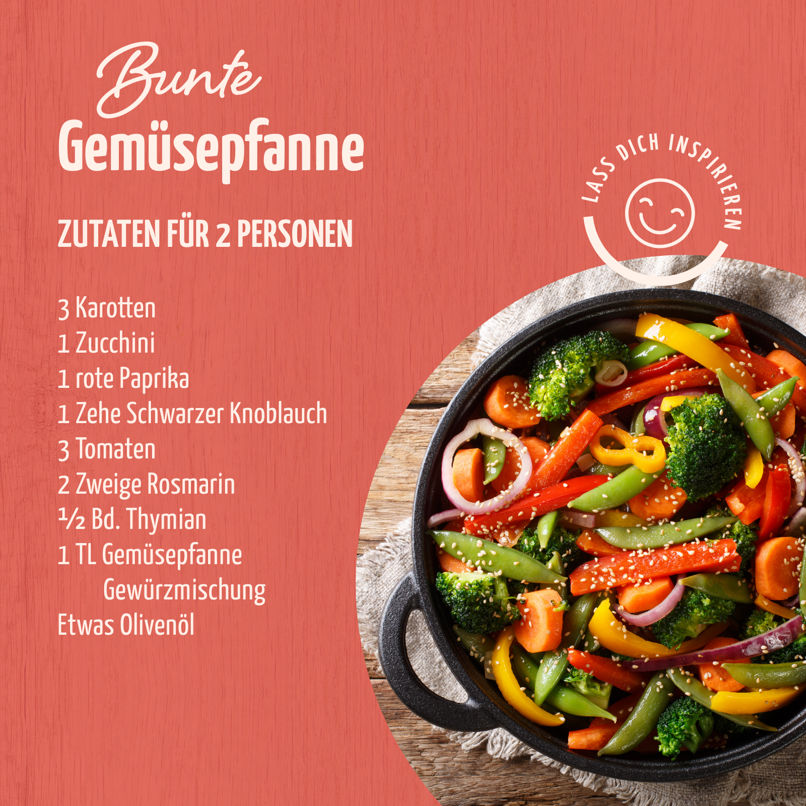 Gemüsepfanne Gewürzmischung (250g)