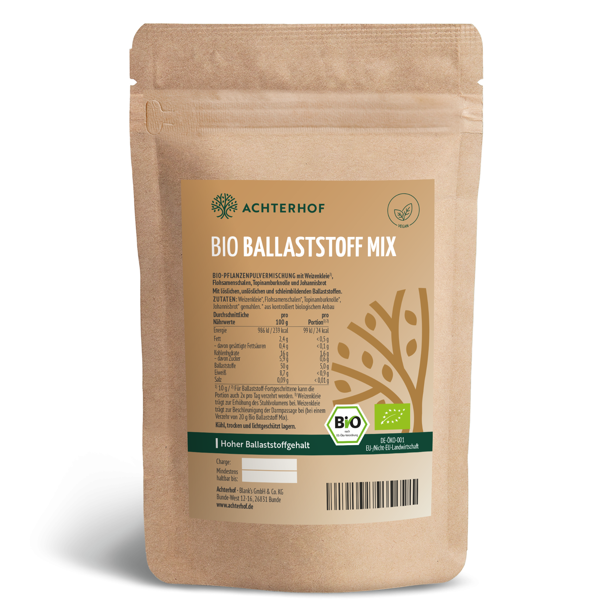 Bio Ballaststoff Mix (100g)