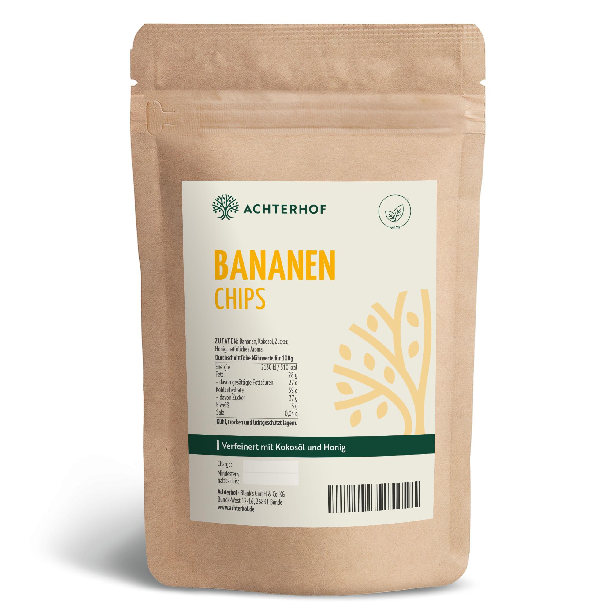 Bananenchips (500g)