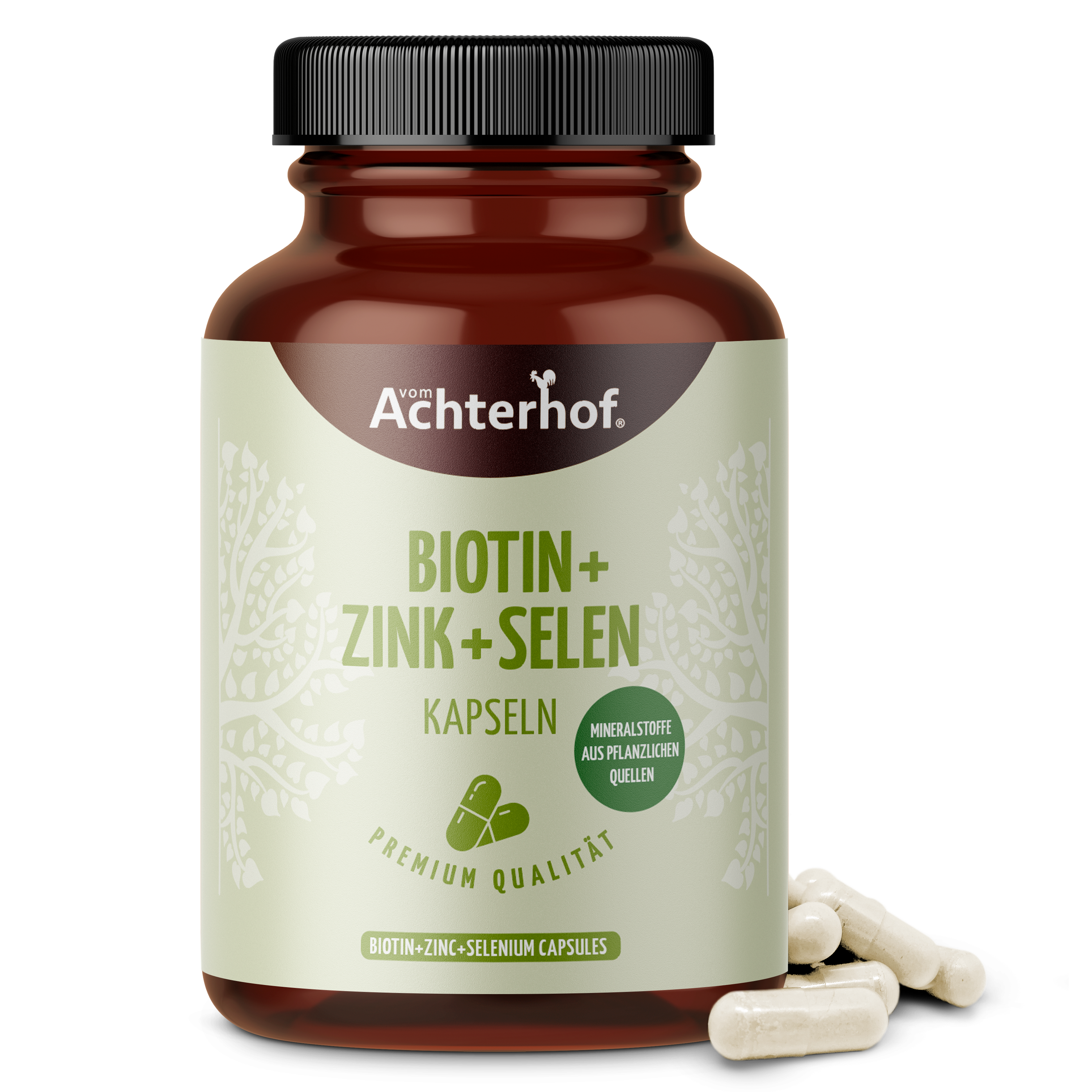 Biotin + Zink + Selen Kapseln (120 Kapseln)