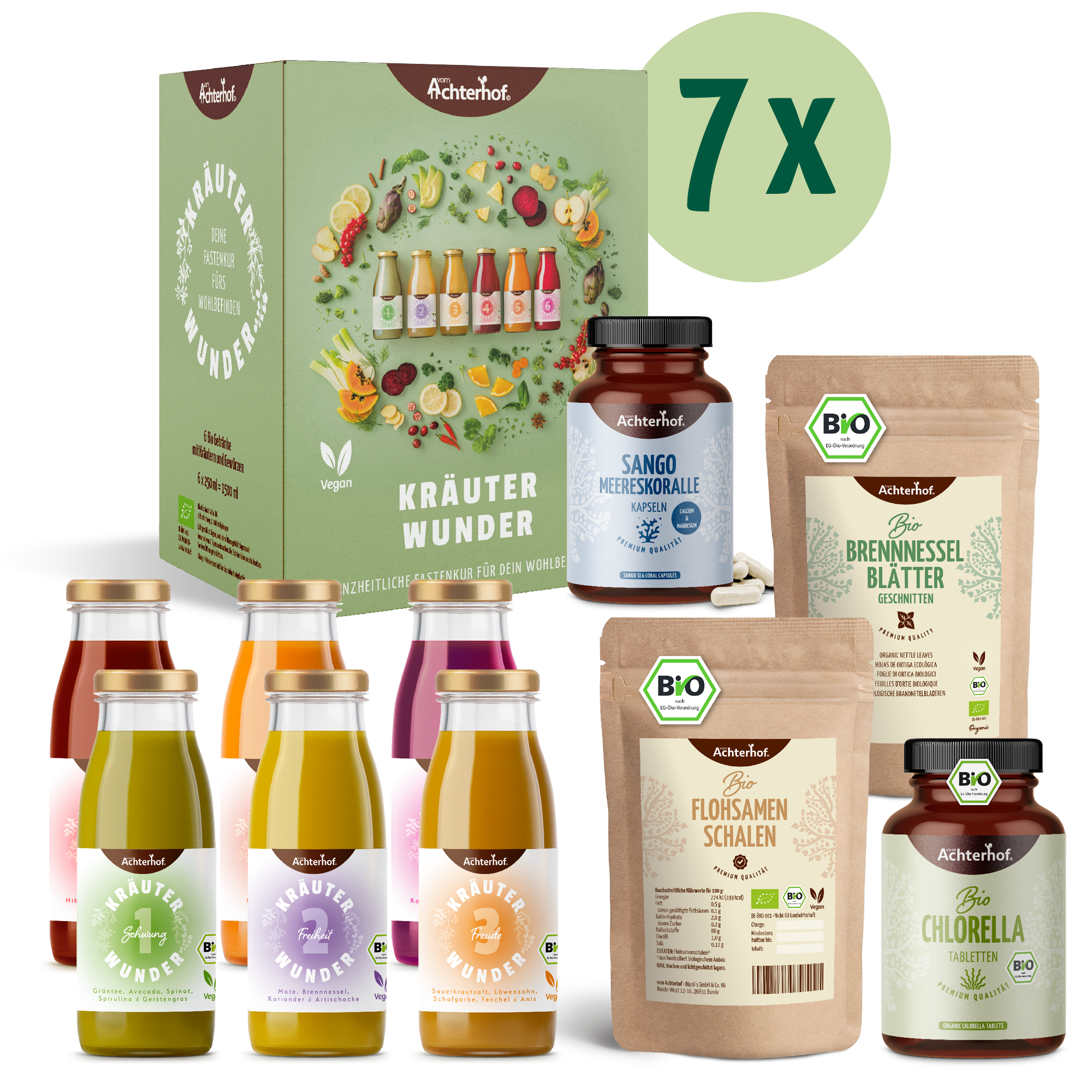 Kräuterwunder Fastenpaket Deluxe