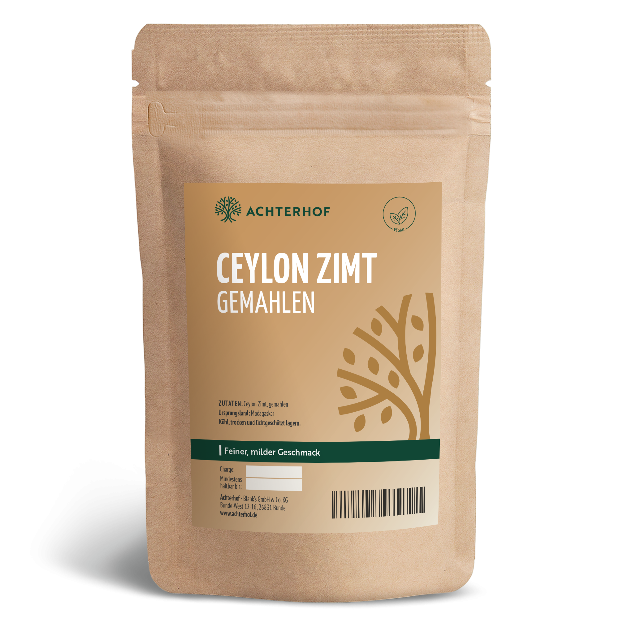 Ceylon Zimt gemahlen (250g)
