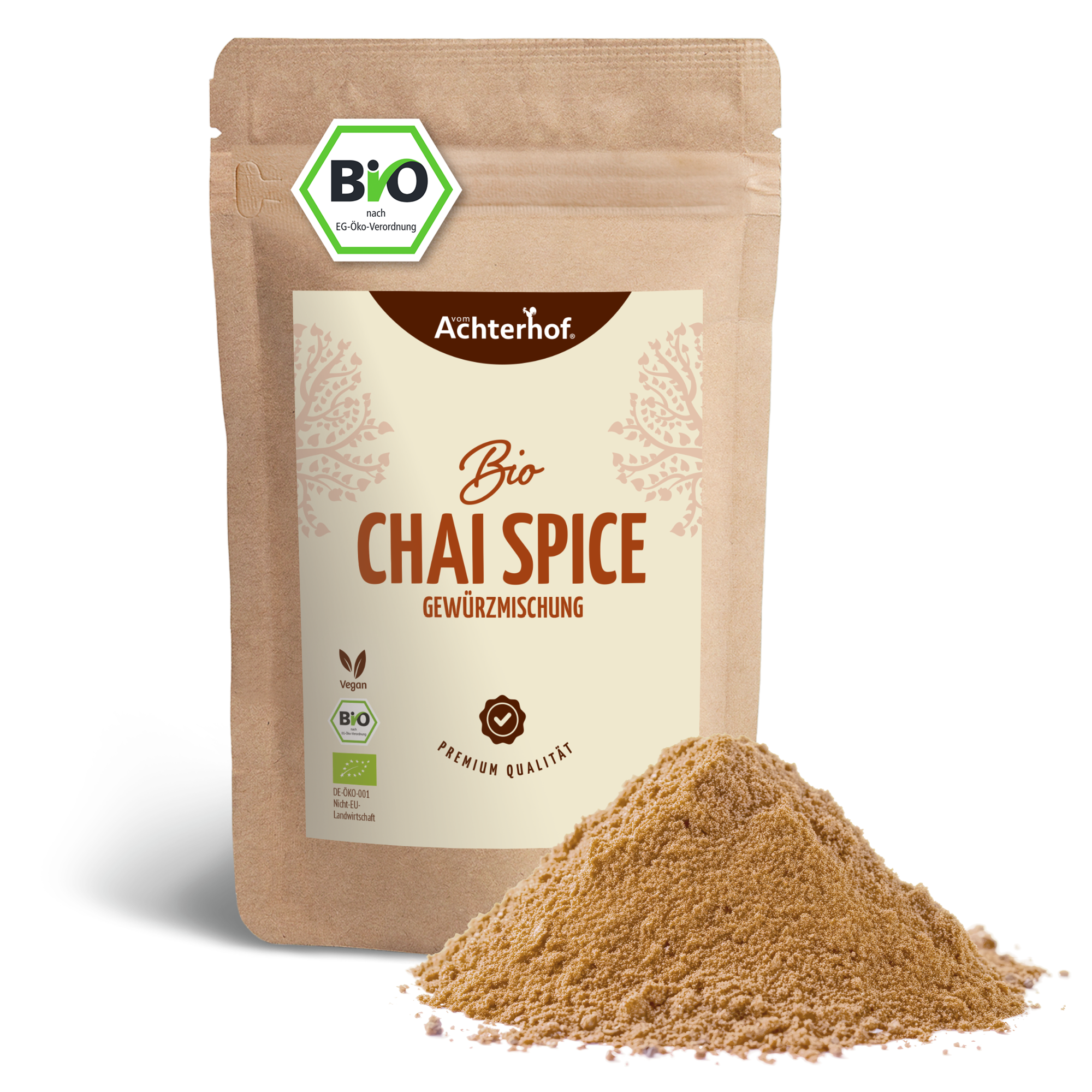 Bio Chai Spice Gewürzmischung – zuckerfrei (100g)