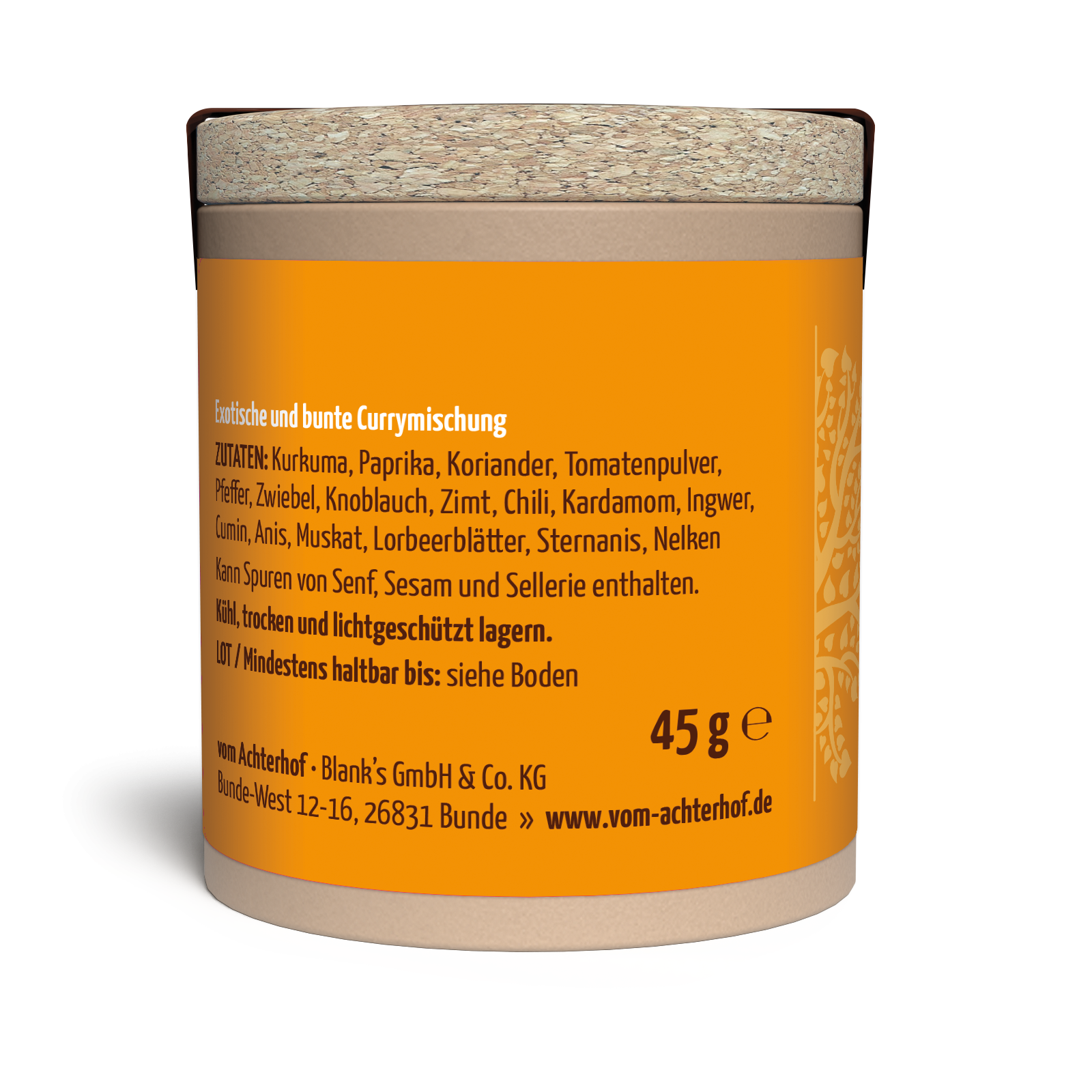 Curry Exotica Gewürzmischung (45g)