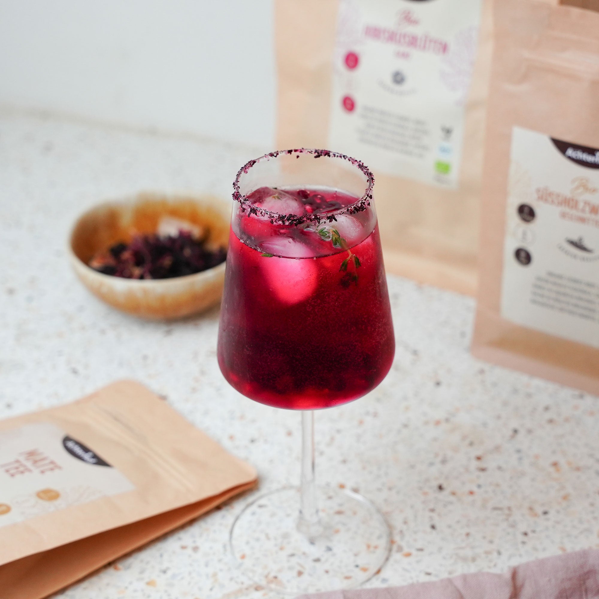 Hibiskus Mate Eistee Set