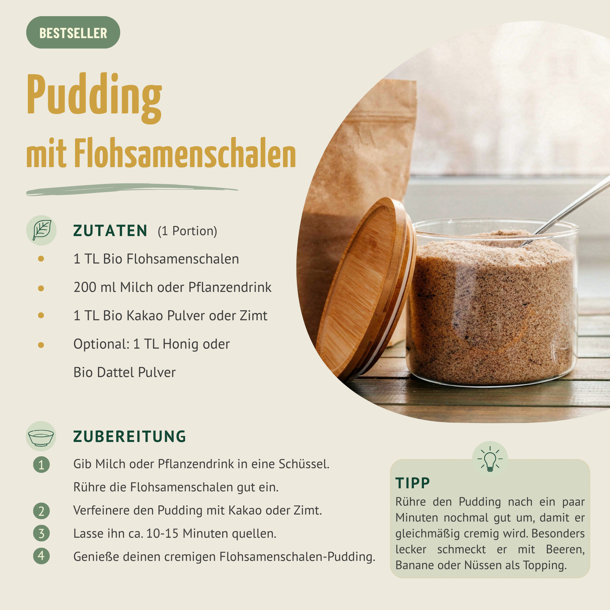 Flohsamenschalen Bio (200g)