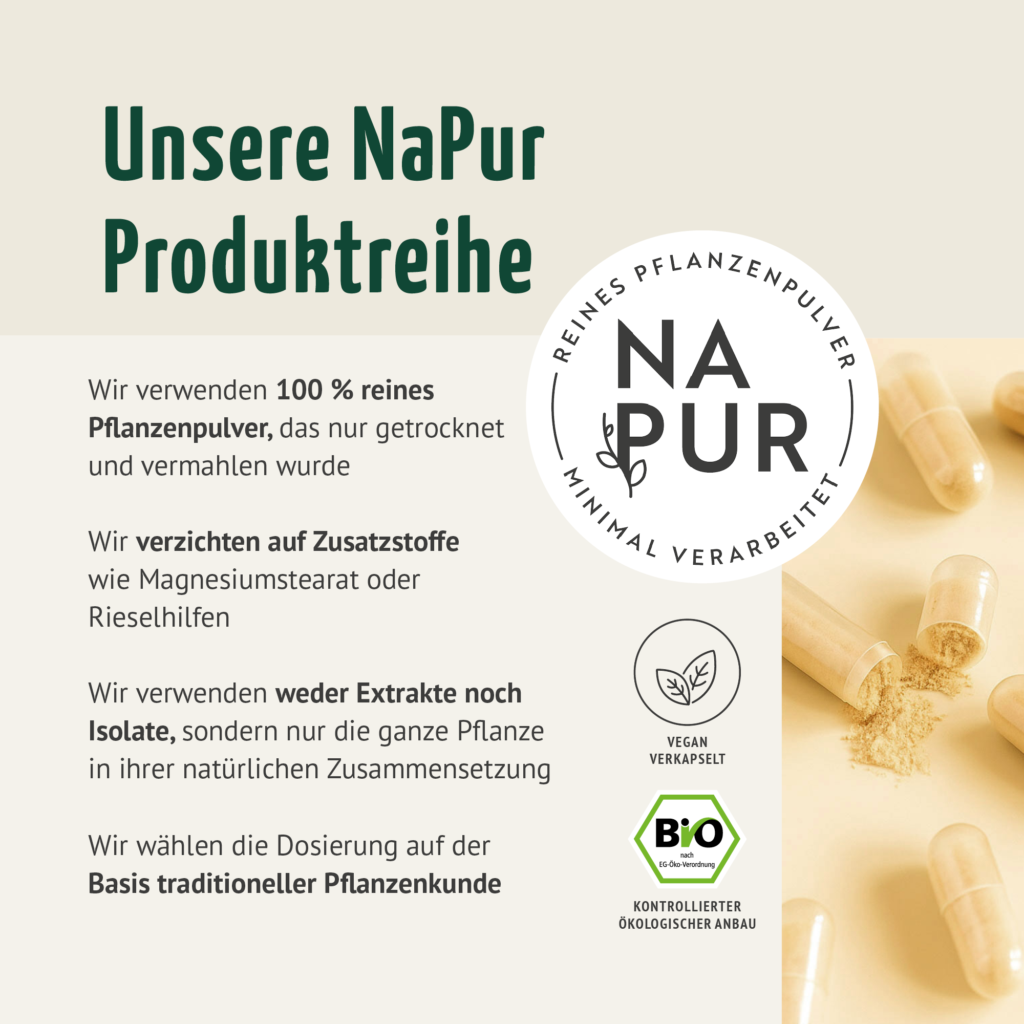 Flohsamenschalen Kapseln Bio (180 Kapseln)