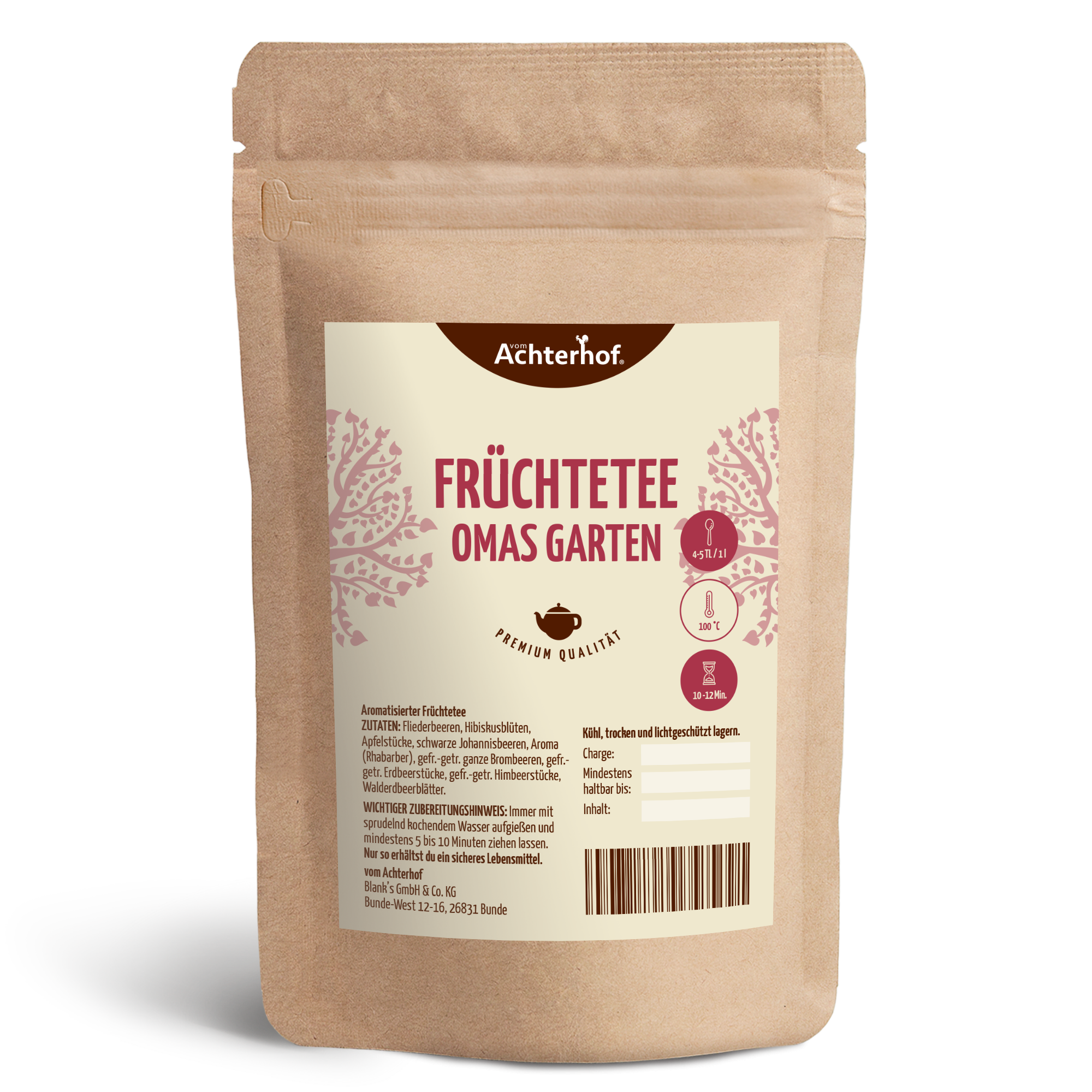 Früchtetee Omas Garten (100g)