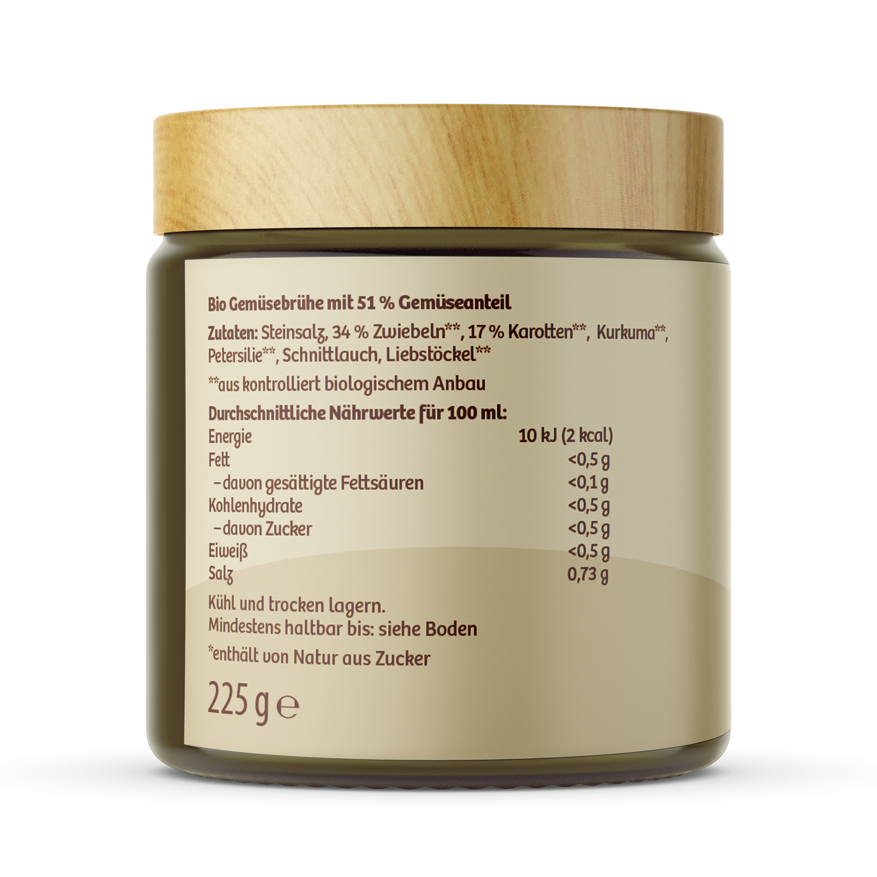 Gemüsebrühe Bio (225g)