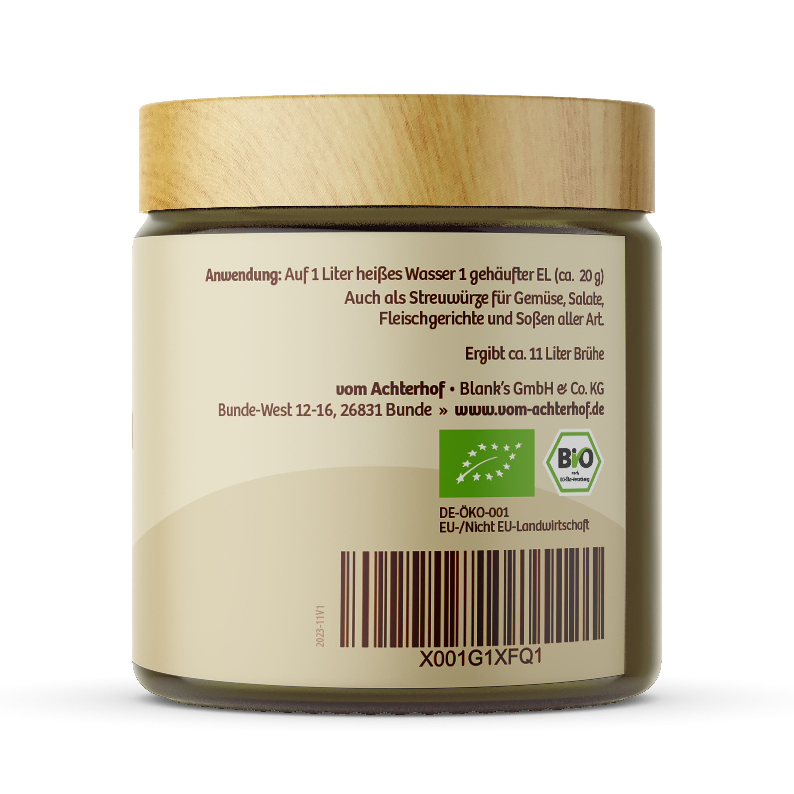 Gemüsebrühe Bio (225g)
