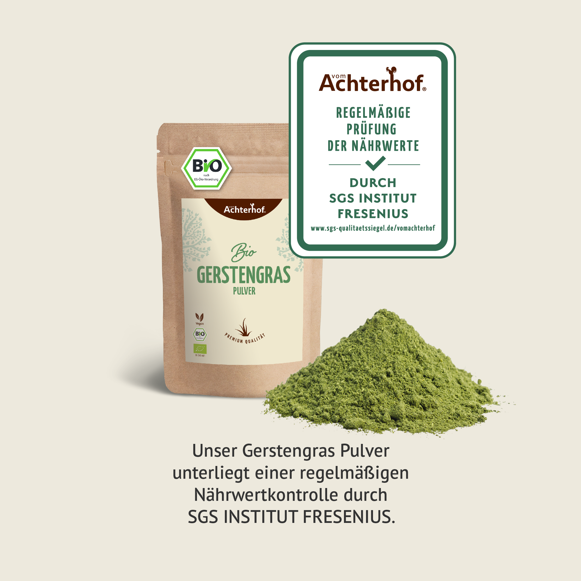 Bio Gerstengras Pulver (500g)