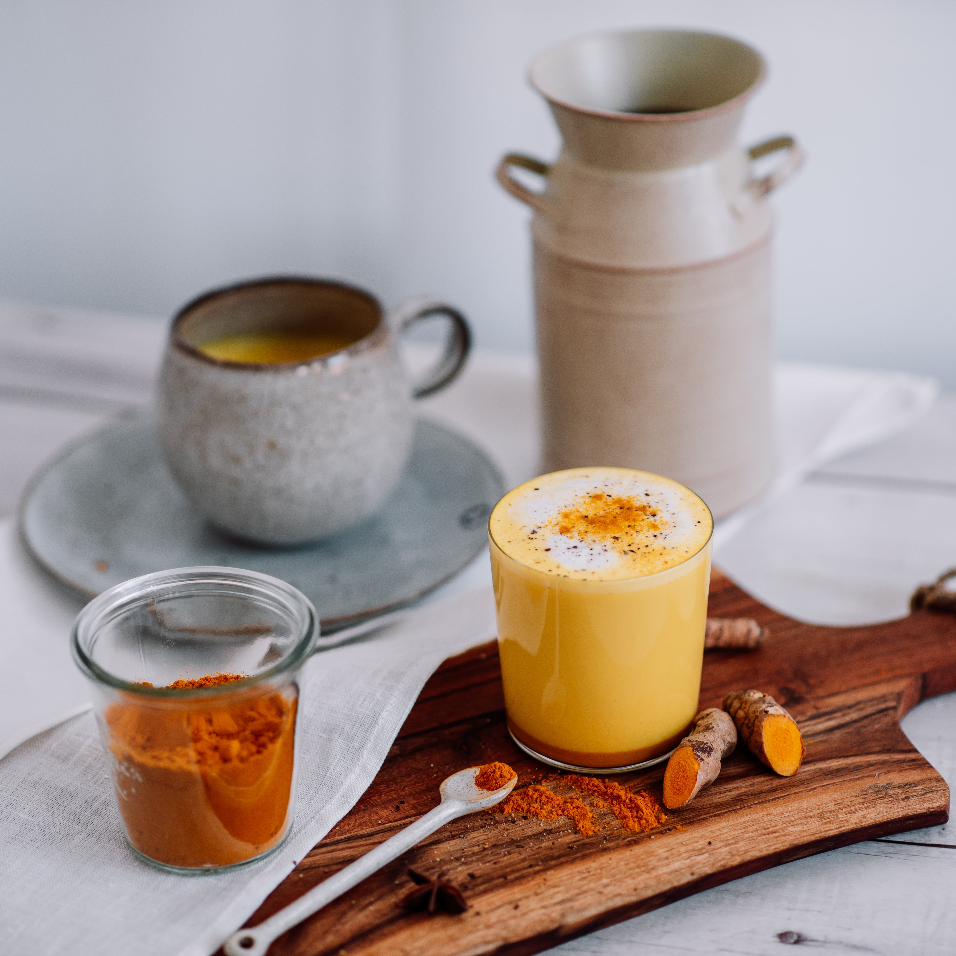 Goldene Milch Mischung 5er Set mit Vitamin D3 + K2