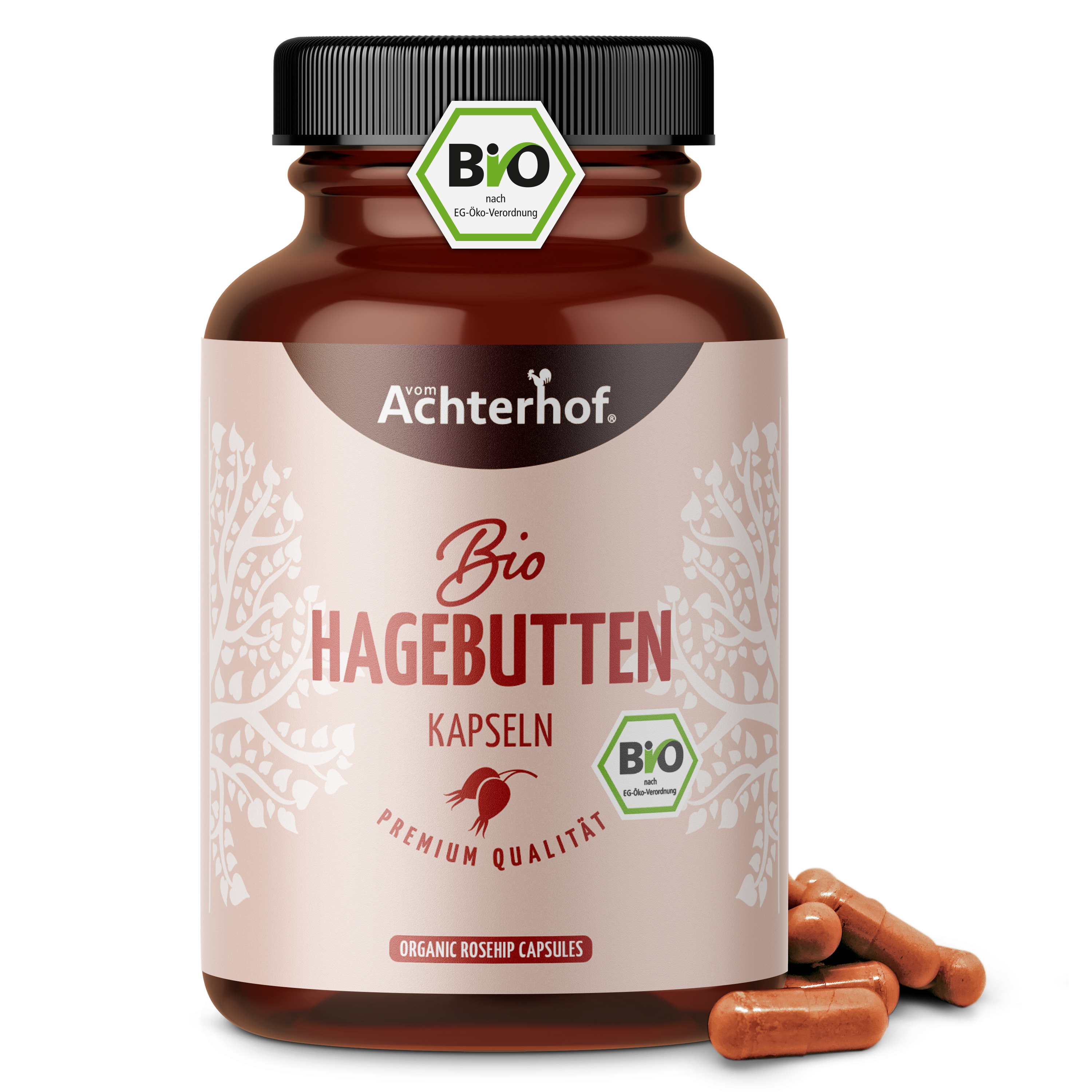 Bio Hagebutten Kapseln (180 Kapseln)