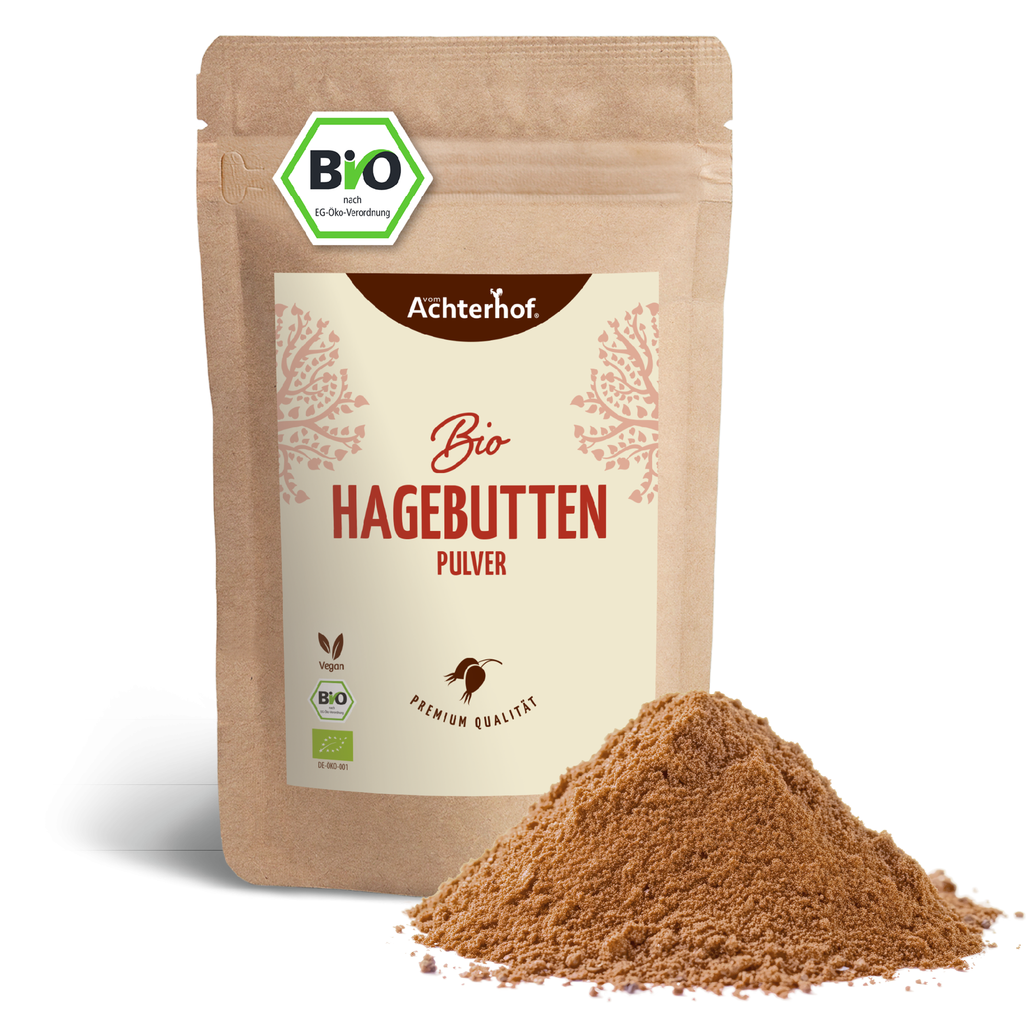 Bio Hagebutten Pulver (1000g)