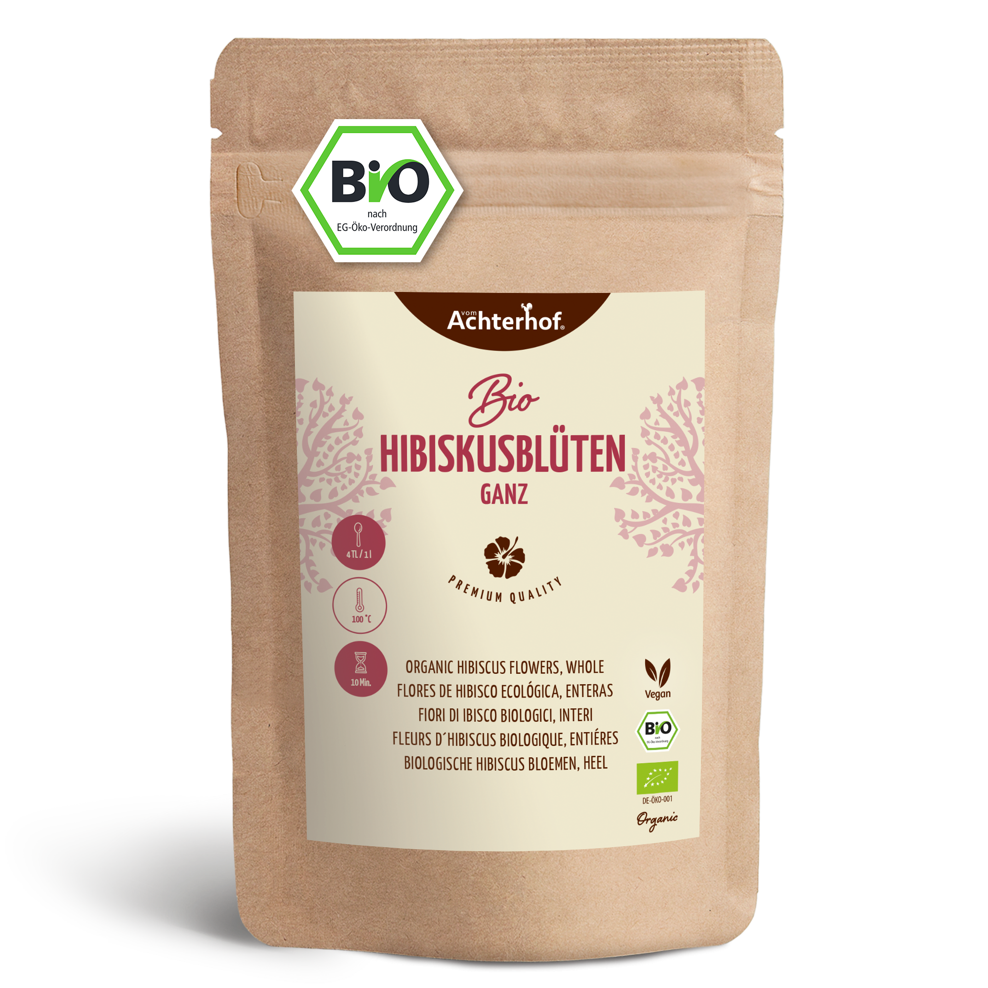 Hibiskusblüten ganz Bio (250g)