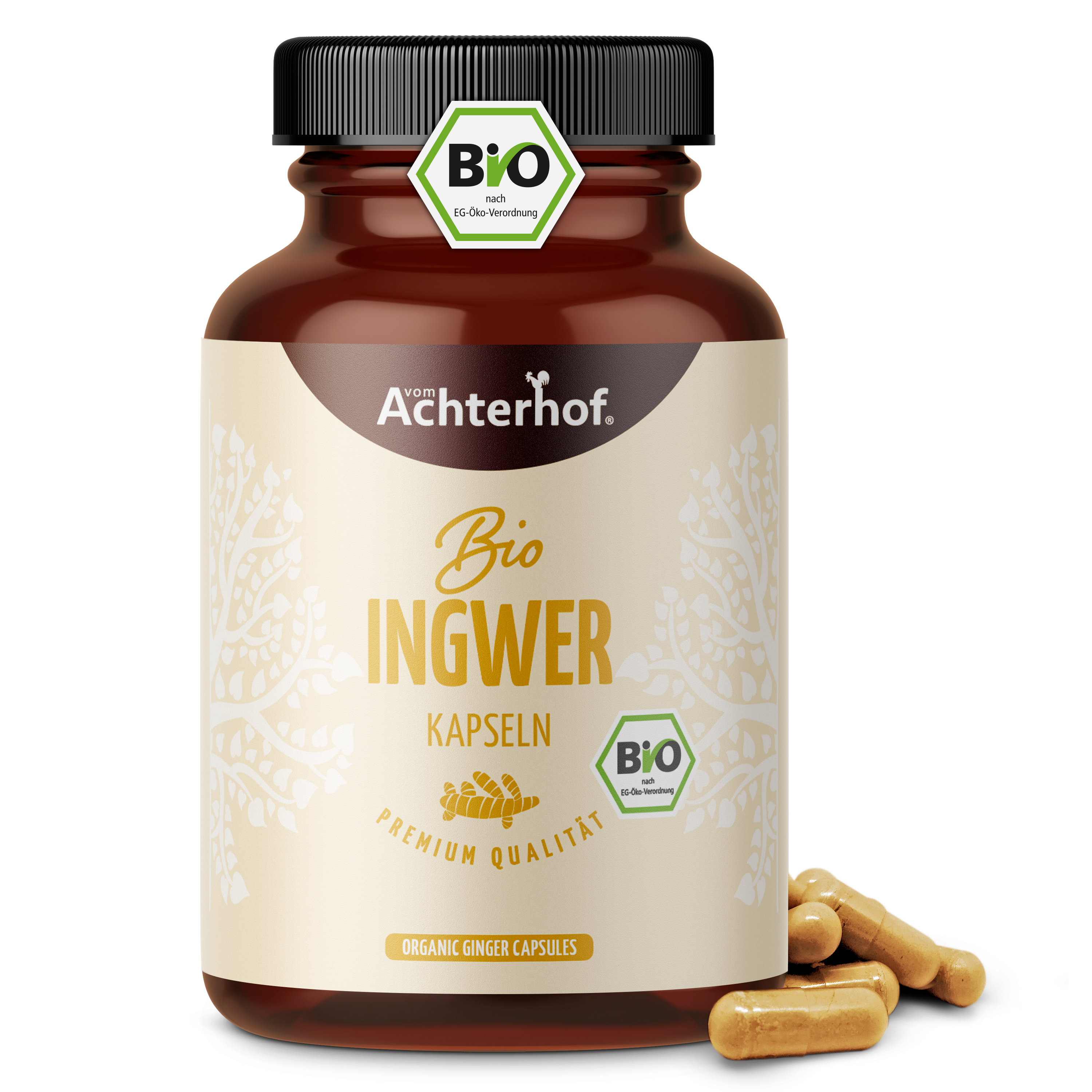 Ingwer Kapseln Bio (160 Kapseln)