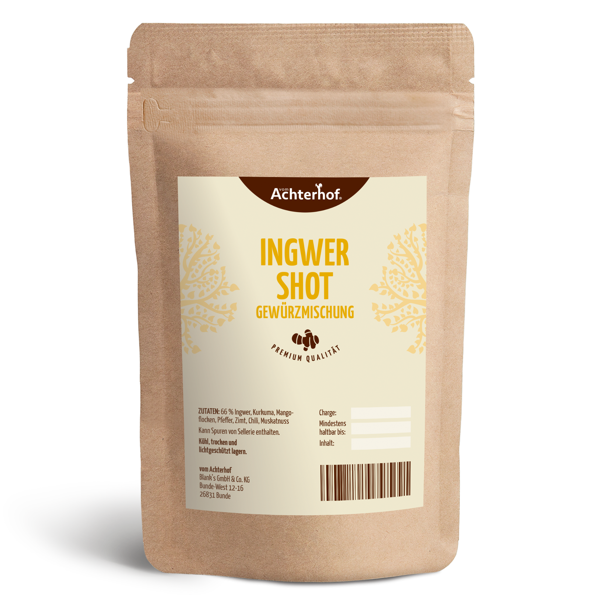 Ingwer Shot Gewürzmischung (100g)