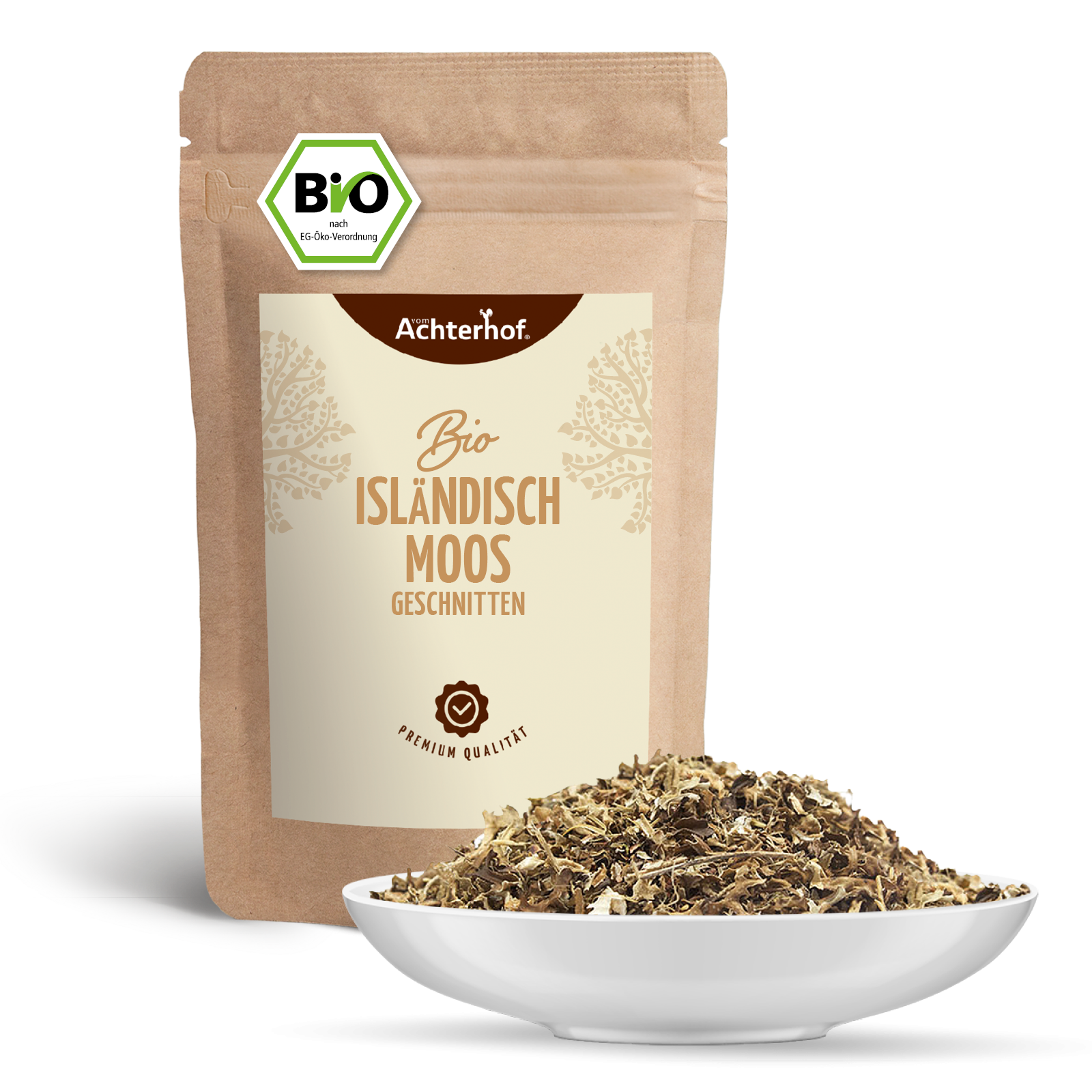 Isländisch Moos geschnitten Bio (100g)