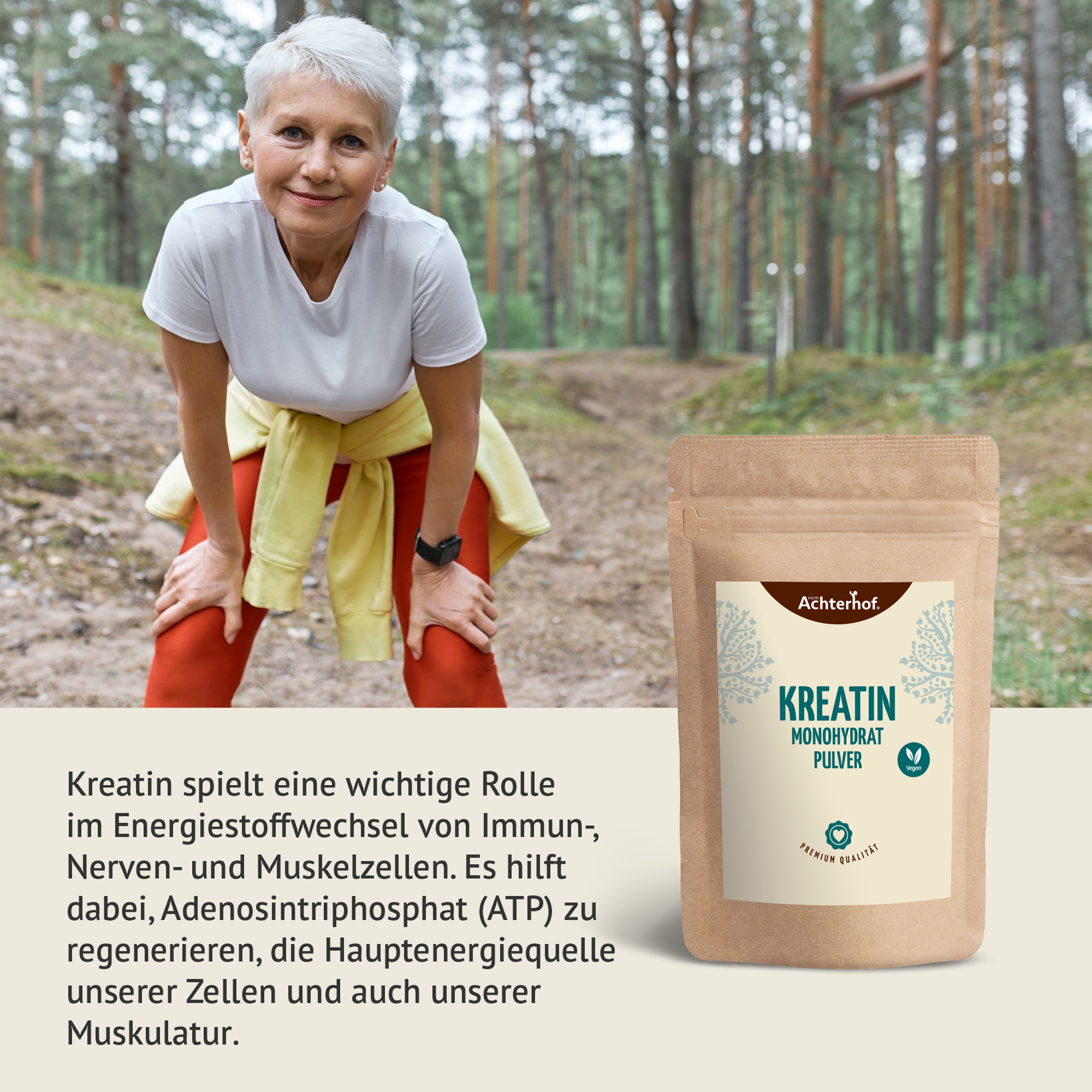 Kreatin Monohydrat Pulver (100g)