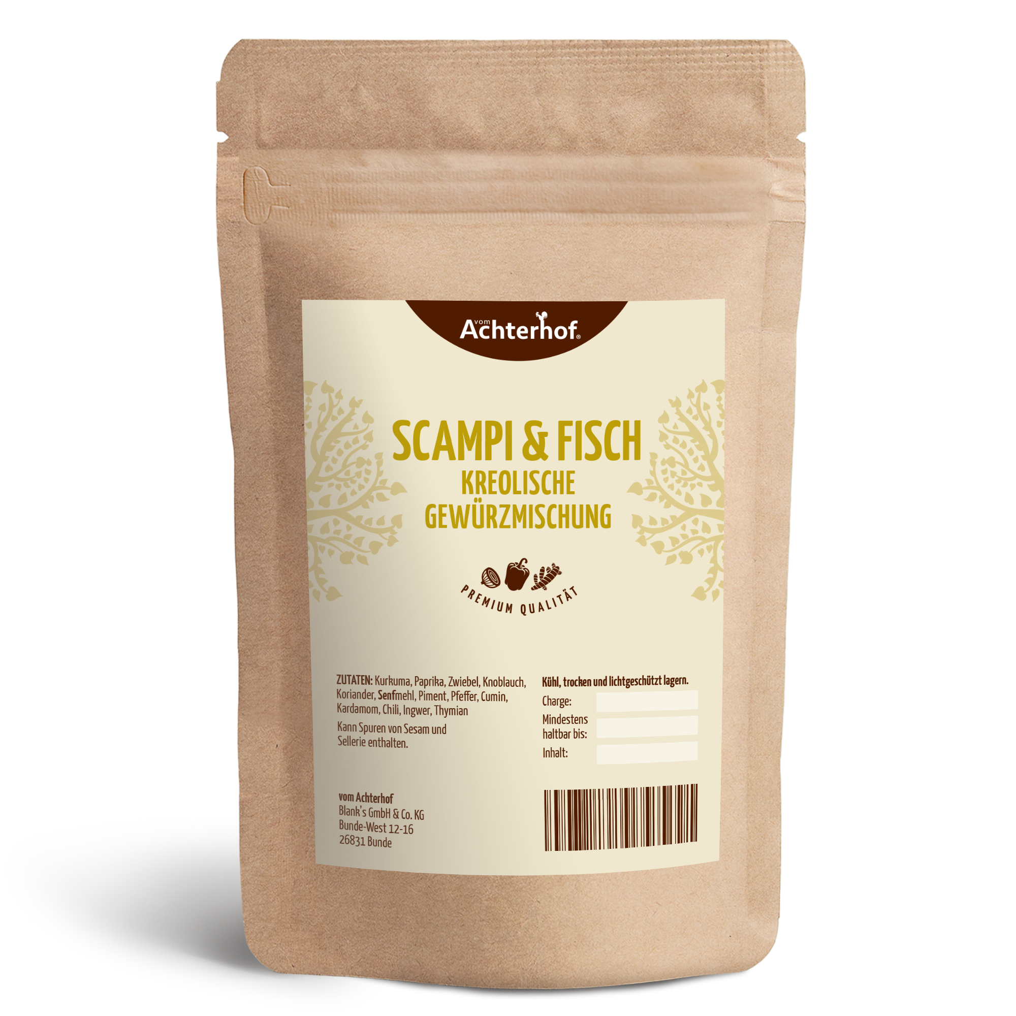 Scampi & Fisch Kreolische Gewürzmischung (100g)