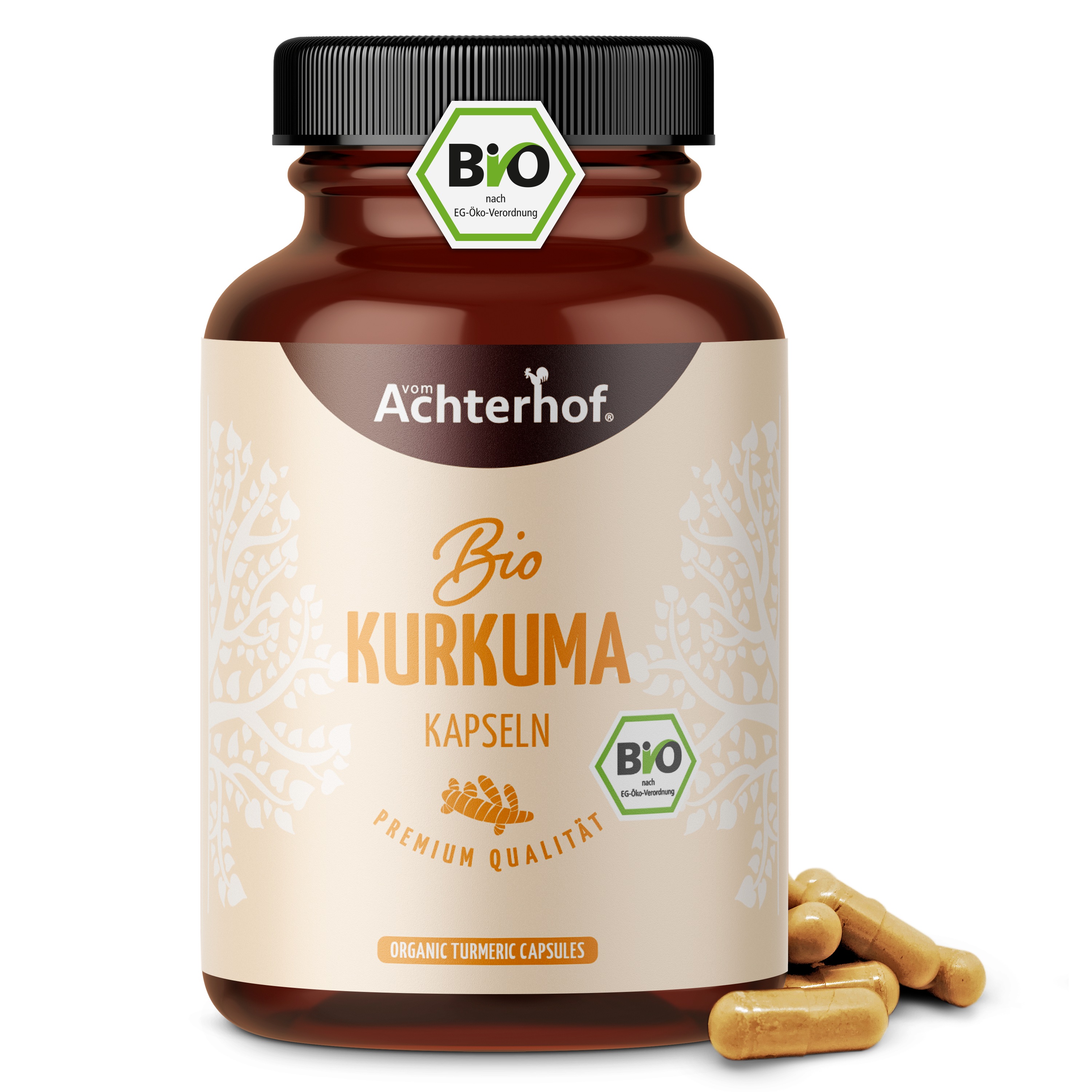 Bio Kurkuma Kapseln (180 Kapseln)